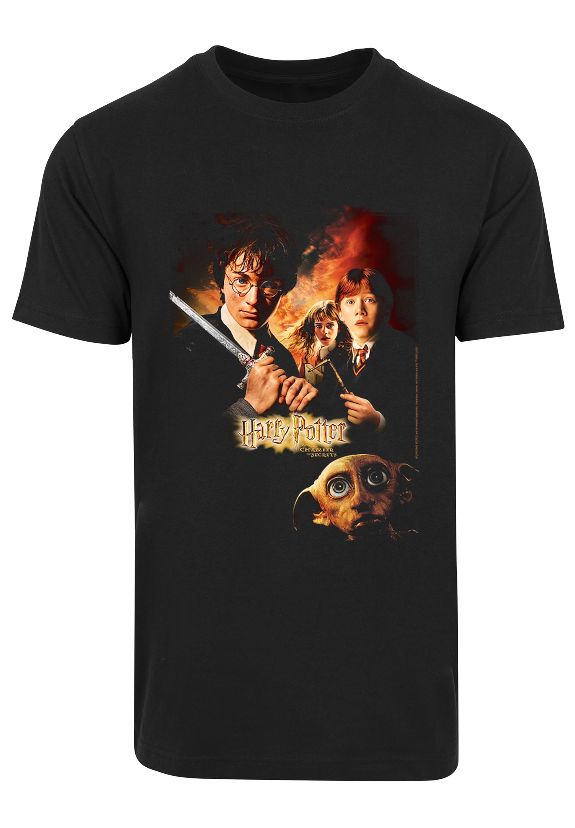 F4NT4STIC T-Shirt »Harry Potter Kammer des Schreckens Poster«, Print