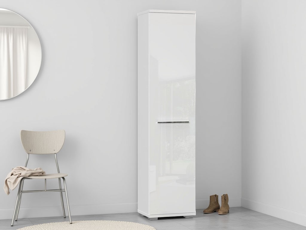 Places of Style Garderobenschrank "Piano", (H/B/T):193/46/35cm), UV lackier günstig online kaufen