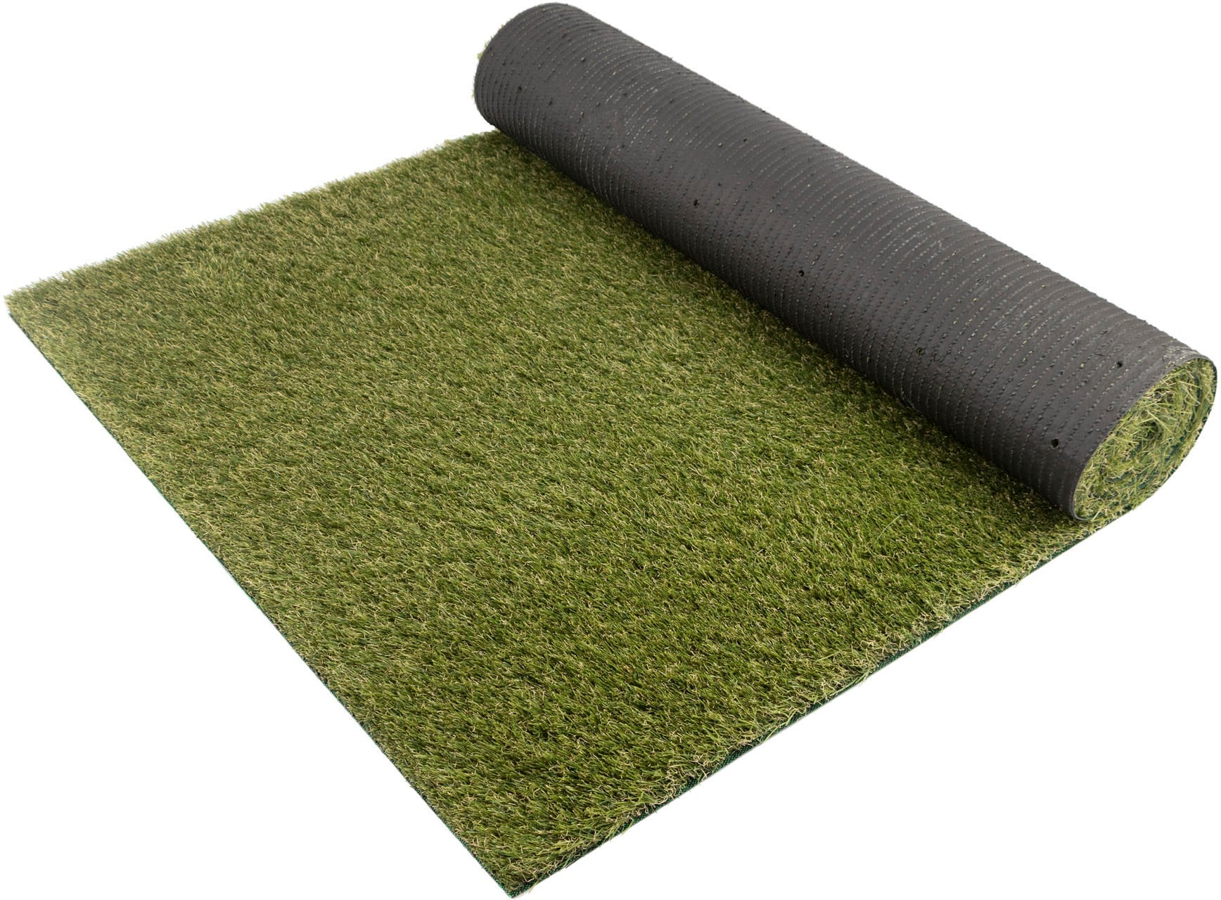 Kunstrasen "ARIZONA, Gesamthöhe 37 mm, Made in Netherlands", grün, B:400cm L:550cm, Polypropylen, PRIMAFLOR-IDEEN IN TEXTIL, Teppiche, natürliche Optik, Drainagefunktion, UV-stabil, für Balkon & Terrasse