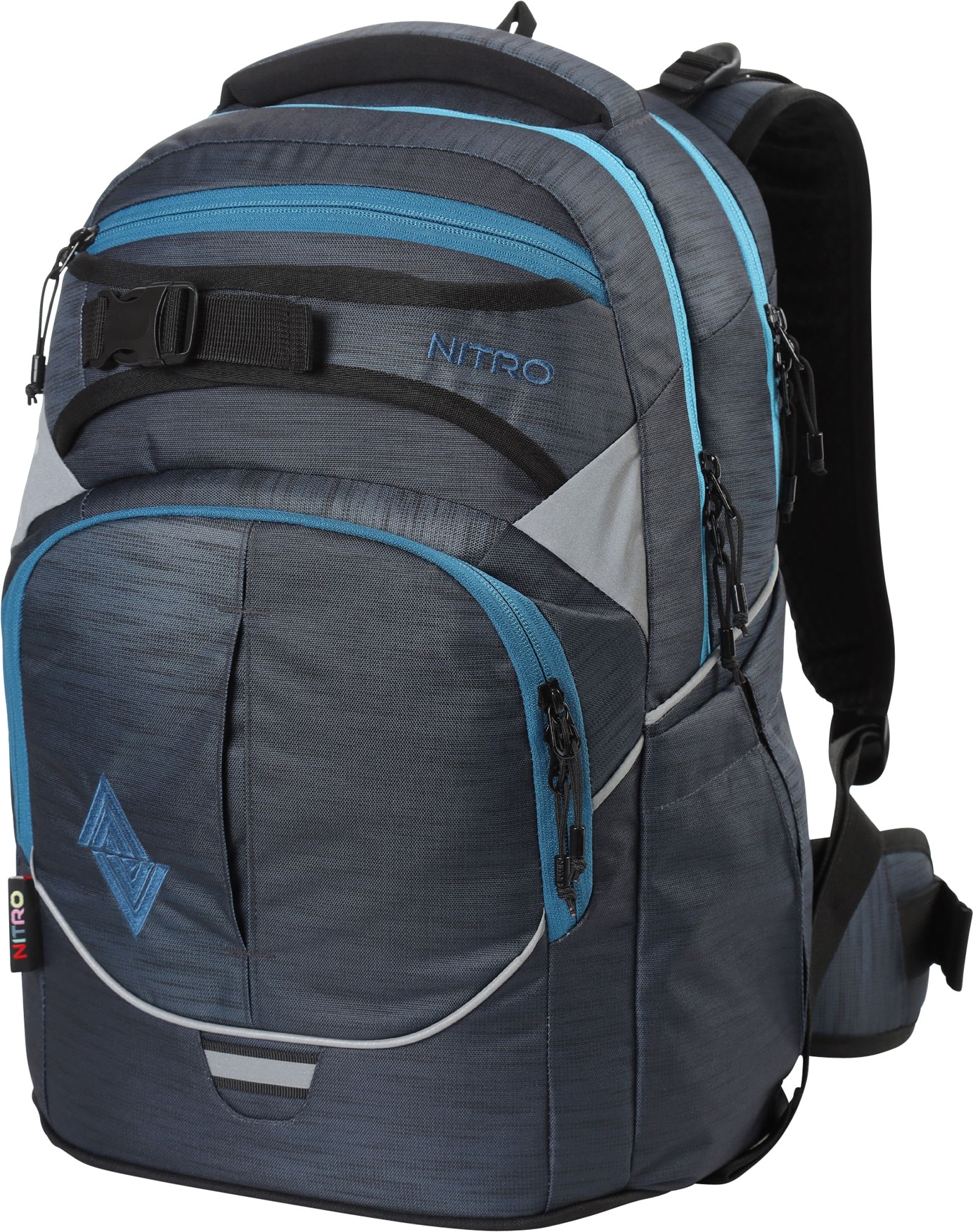 NITRO Schulrucksack »SUPERHERO, haze«, Reisetasche, Travel Bag, Alltagsrucksack, Daypack, Schoolbag