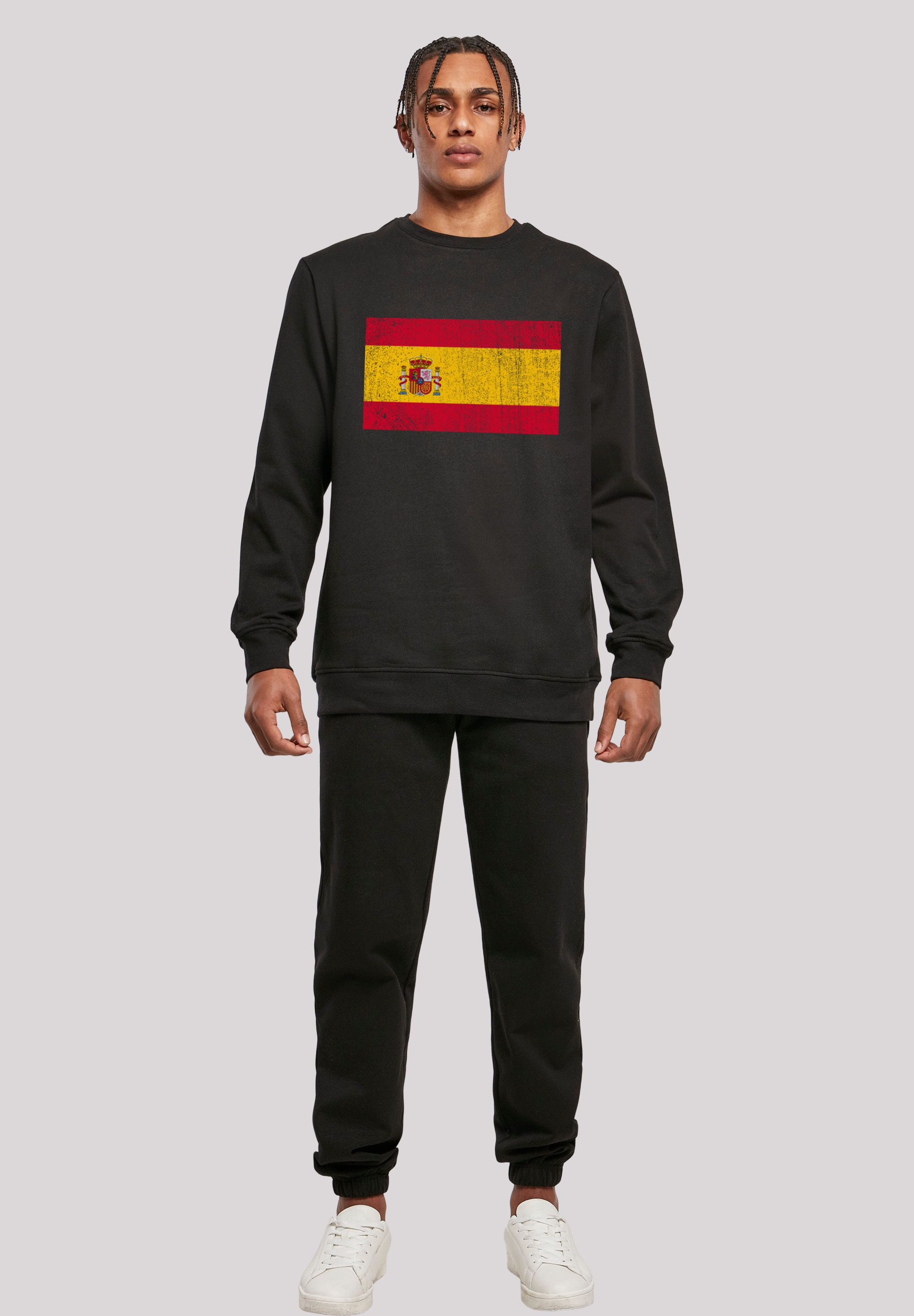 F4NT4STIC Kapuzenpullover »Spain Spanien für BAUR ▷ Print distressed«, Flagge 