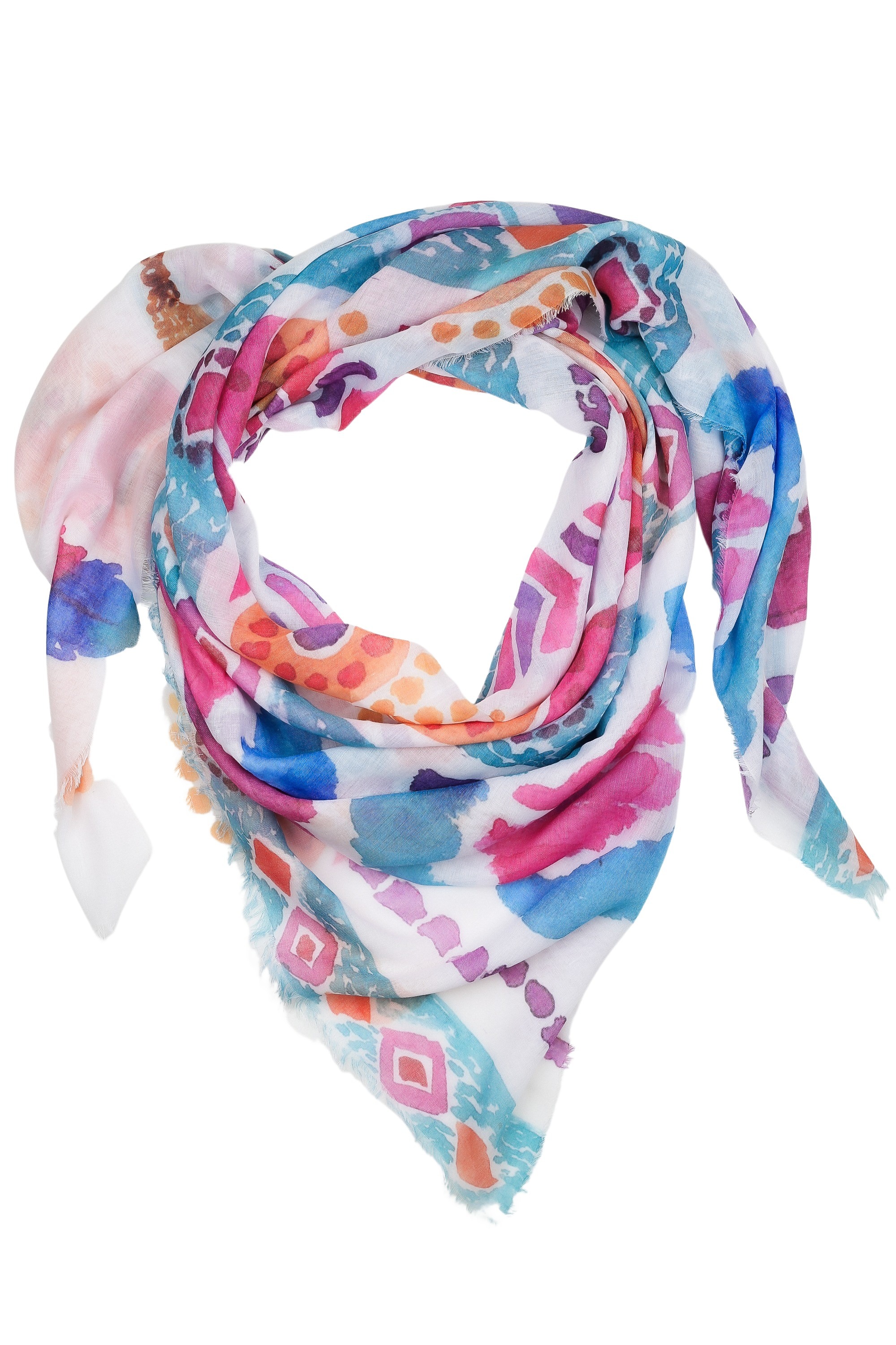 COLLEZIONE ALESSANDRO "Aquarell" 1 Stk. aus Modal-Viskose Mischung