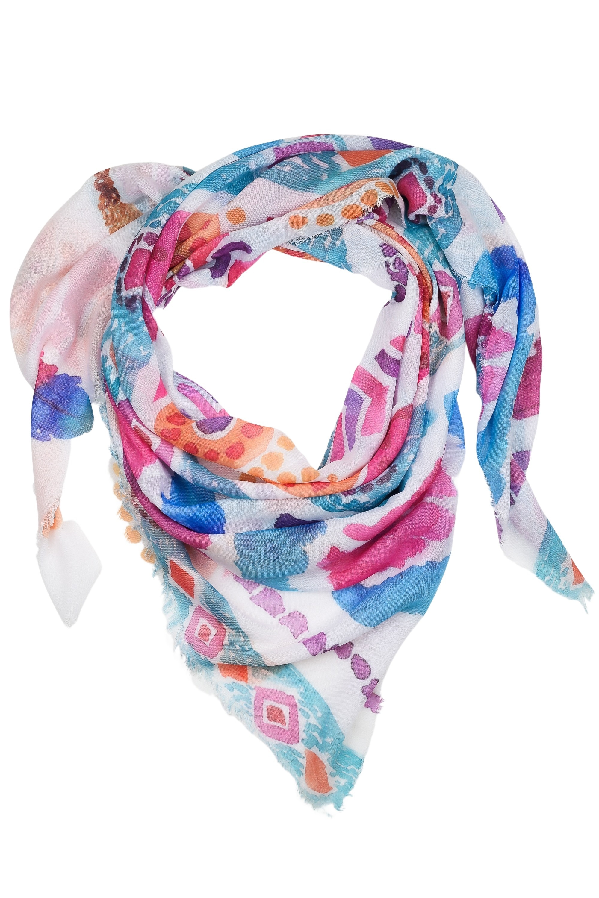 COLLEZIONE ALESSANDRO Modeschal "Aquarell" 1 Stk. tlg. aus Modal-Viskose Mi günstig online kaufen