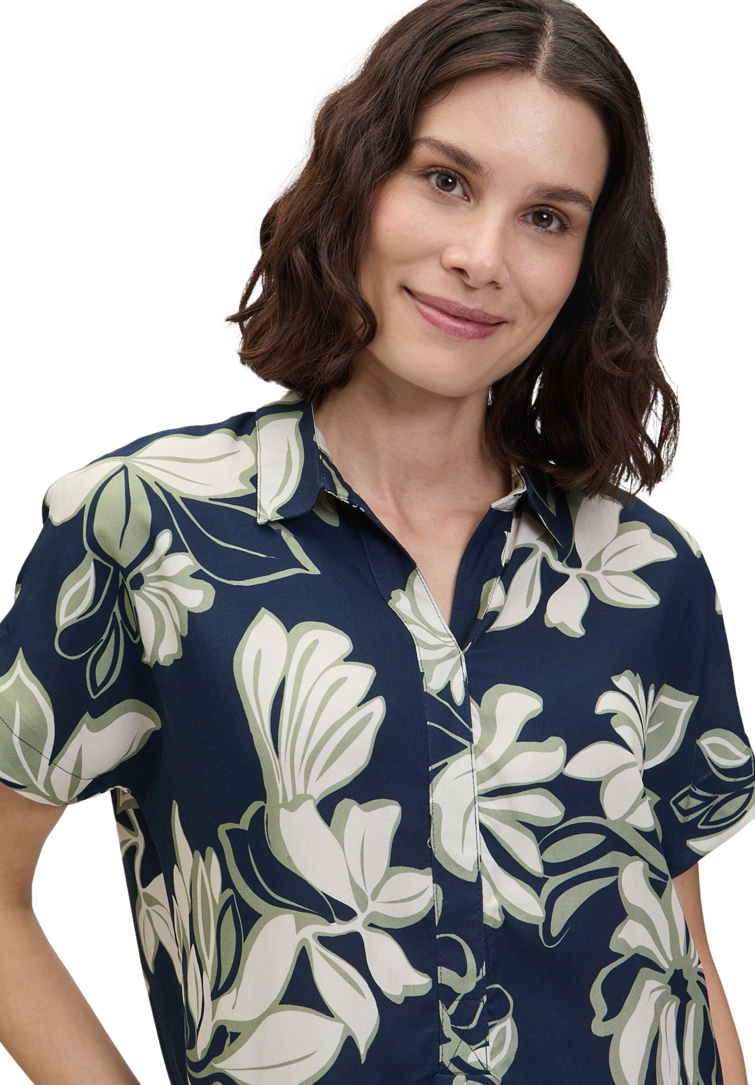 Betty Barclay Schlupfbluse »Betty Barclay Damen Schlupfbluse mit Kragen«