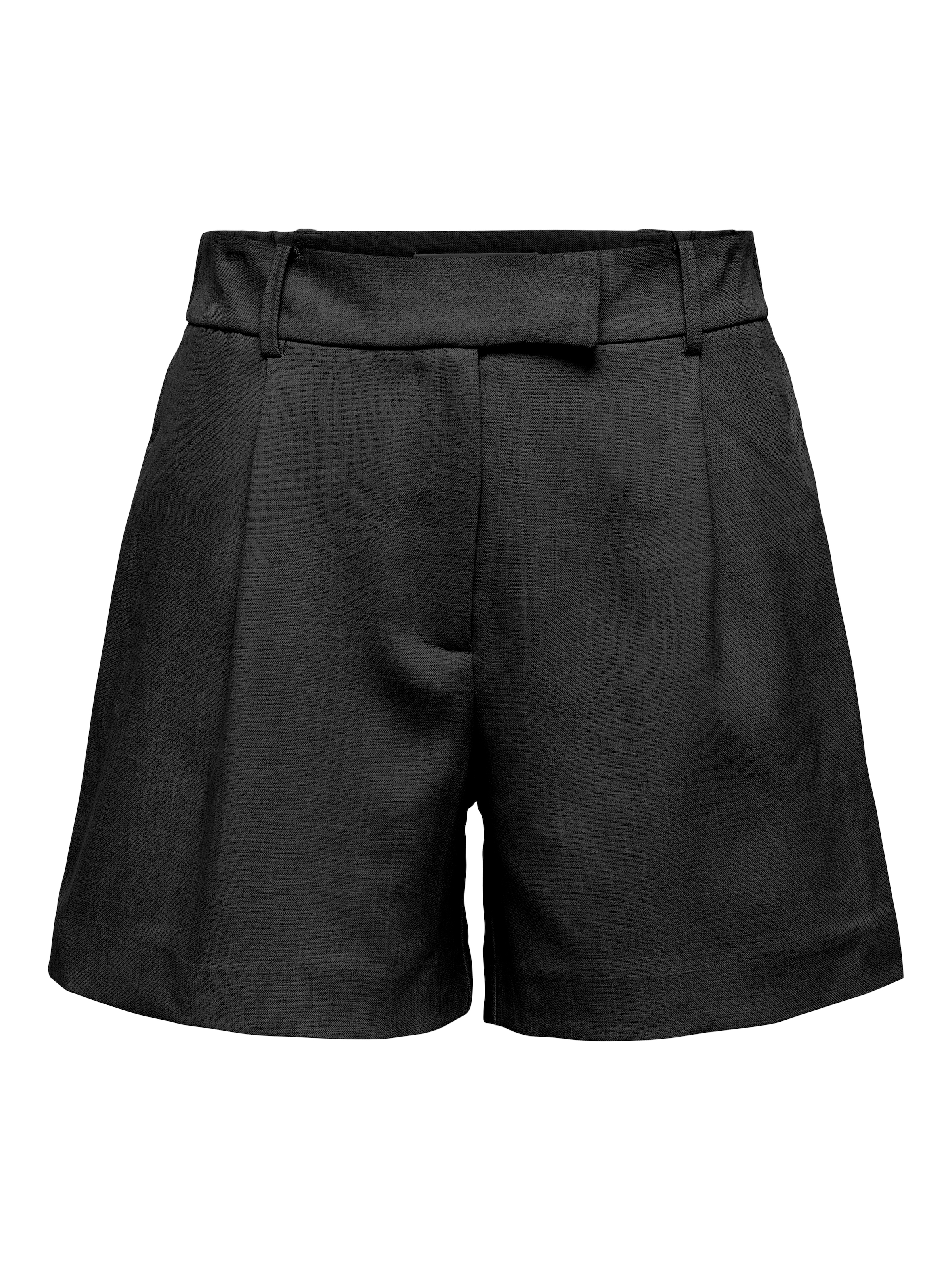 ONLY Shorts »ONLLINDA – Shorts mit hoher Taille und weitem Beinschnitt«  Materialmix, High Waist
