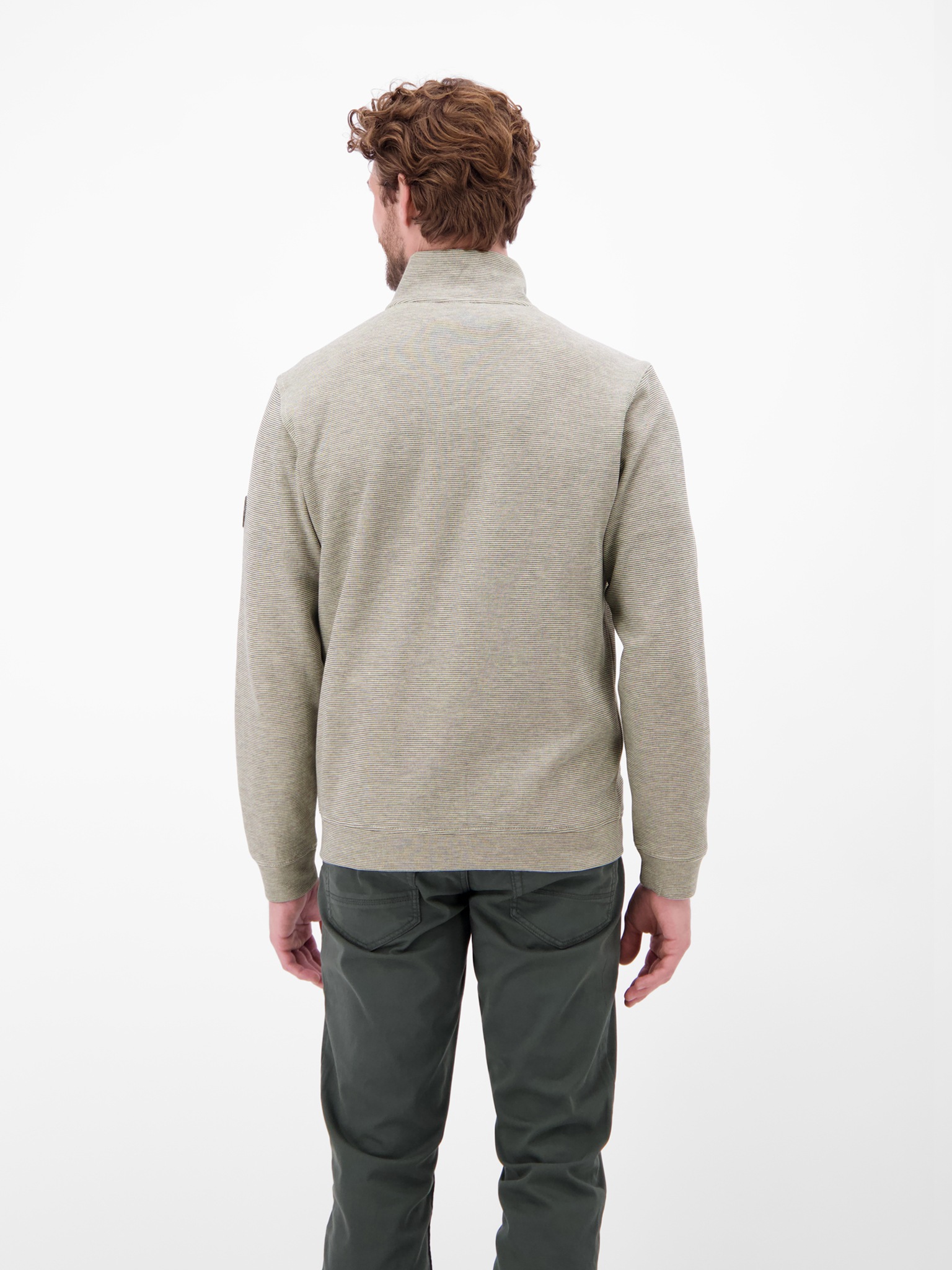 LERROS Sweatjacke mit Stehkragen günstig online kaufen