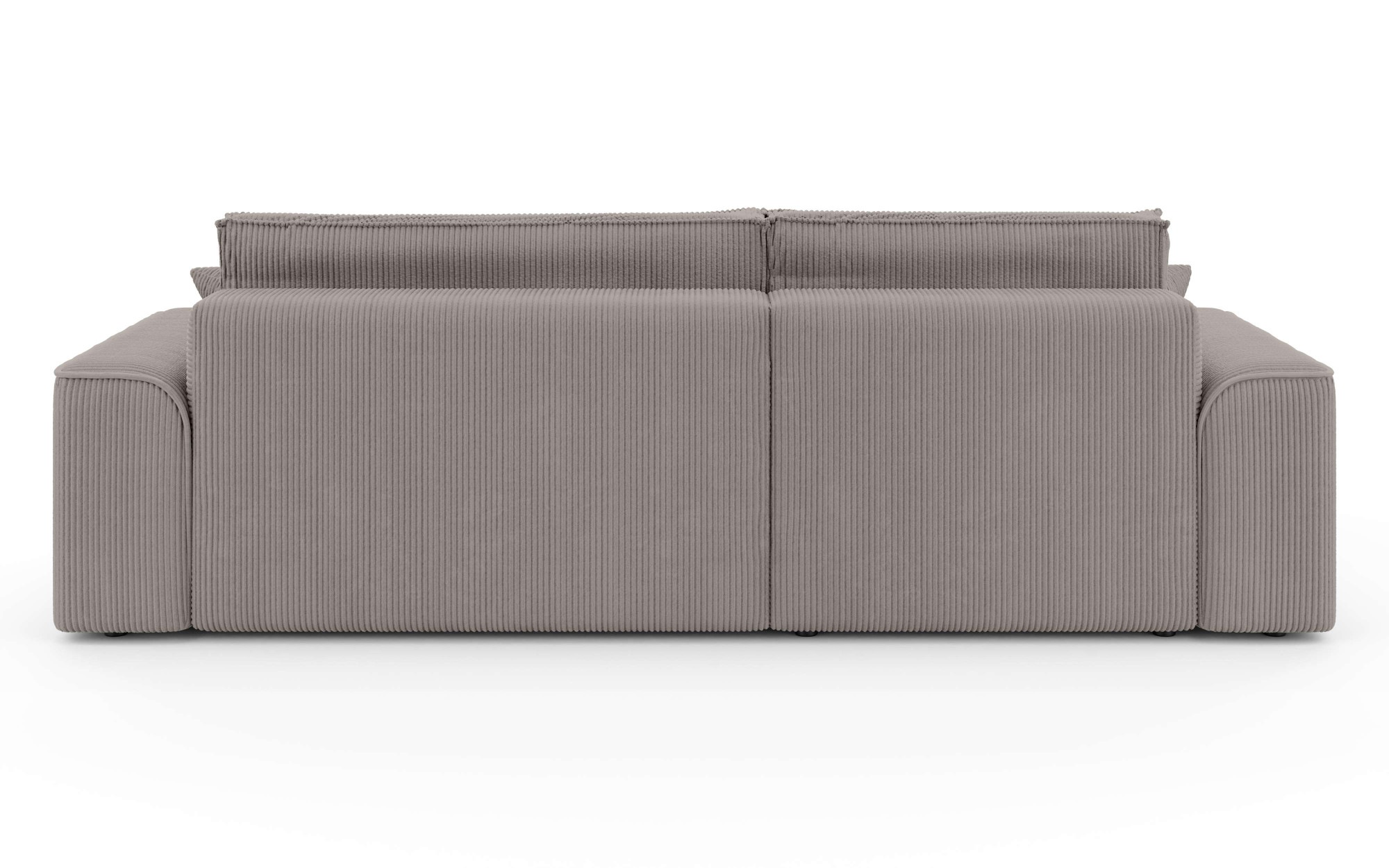 Home affaire Ecksofa »Santenay mit Bettfunktion und Bettkasten, Maße: B/T/H 266/164/90 cm«, L-Form mit Wellenfederung, Schlaffläche: 140x213 cm, auch in Cord