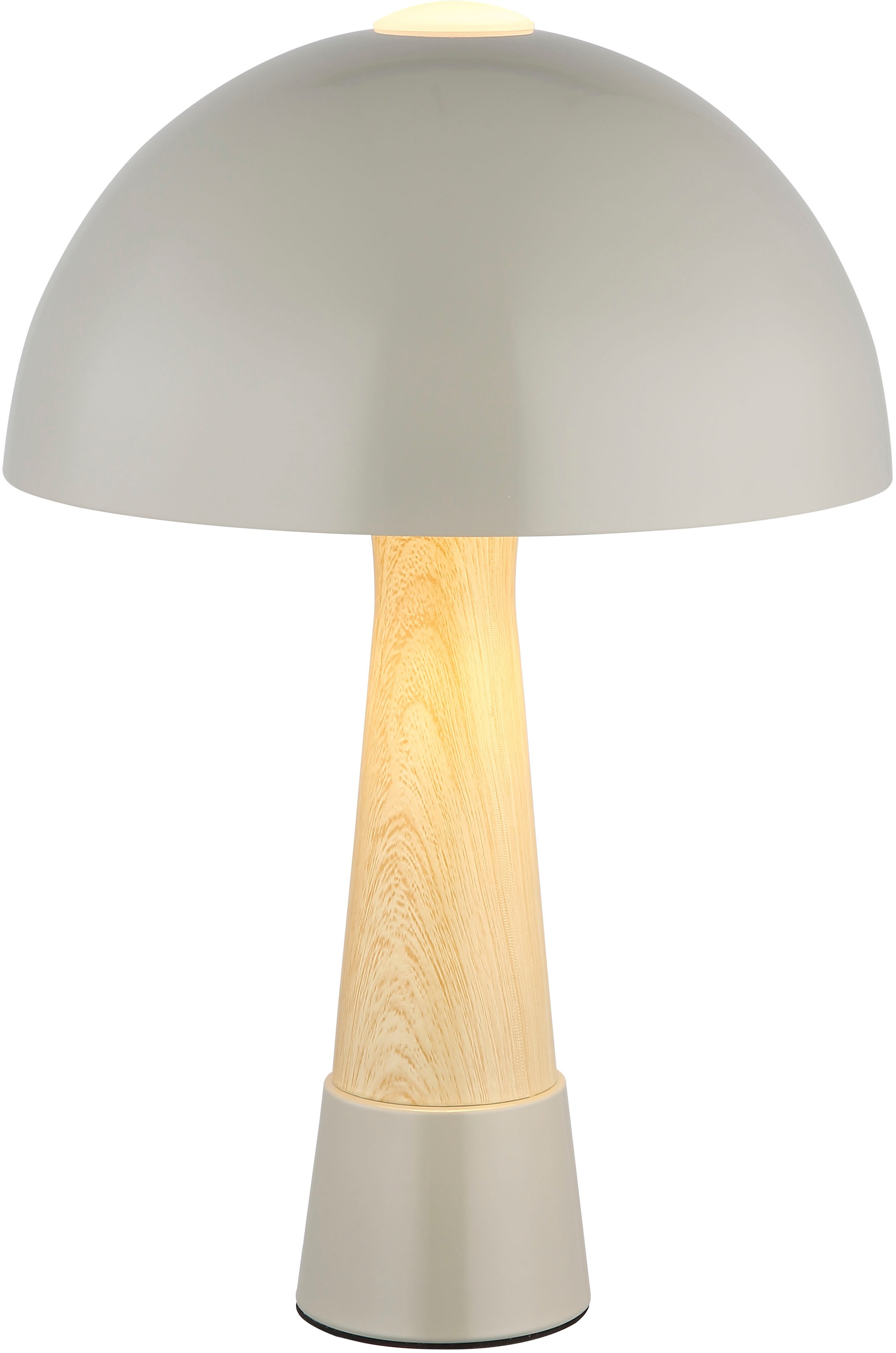 NOWA Tischleuchte »PAULIN«, 1 flammig, Leuchtmittel E27 | ohne Leuchtmittel, Tischlampe, Design Leuchte