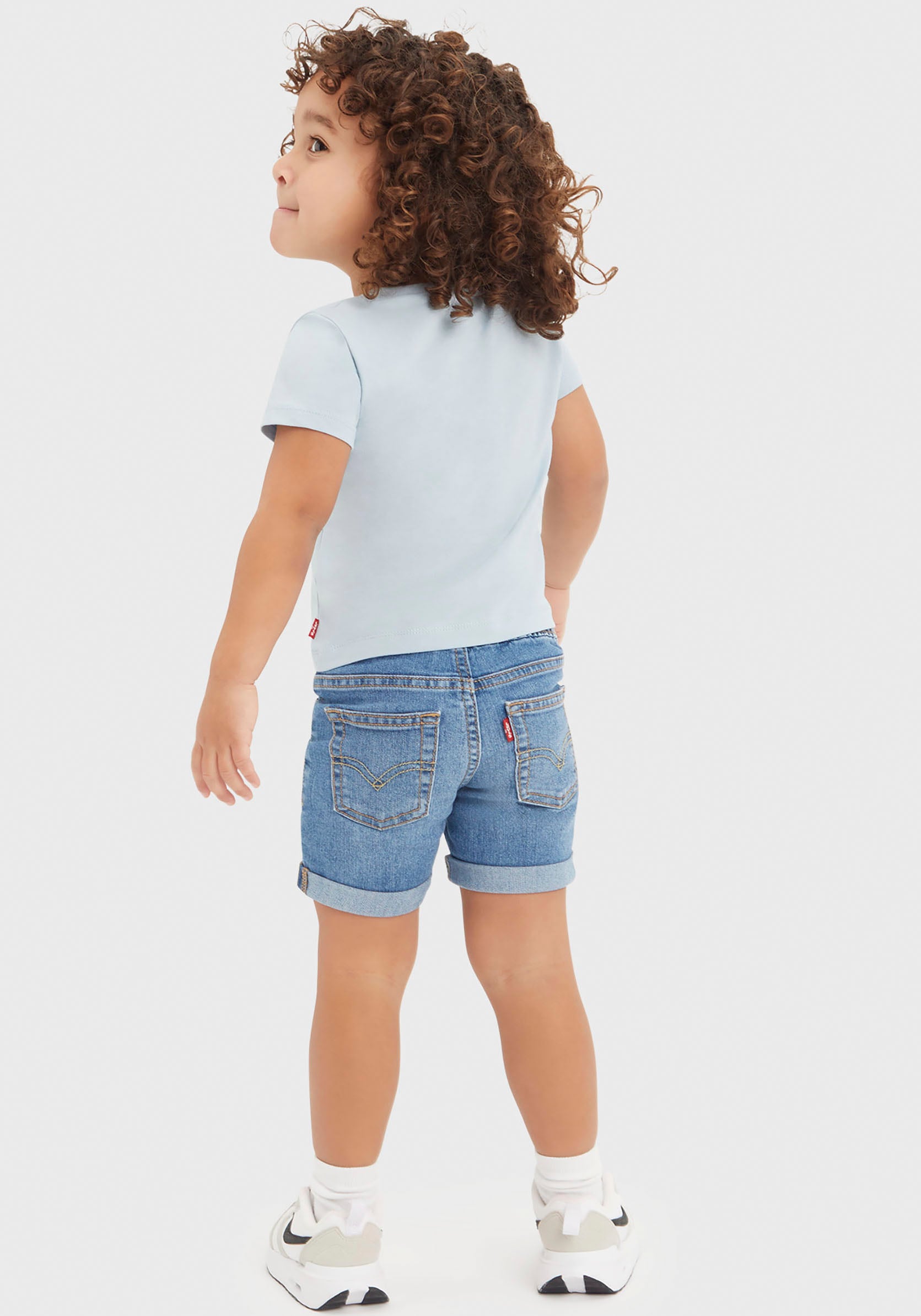 Levi's® Kids T-Shirt & Shorts »CRITTER STACKED LOGO TEE«, (Set, 2 tlg.), for Baby BOYS