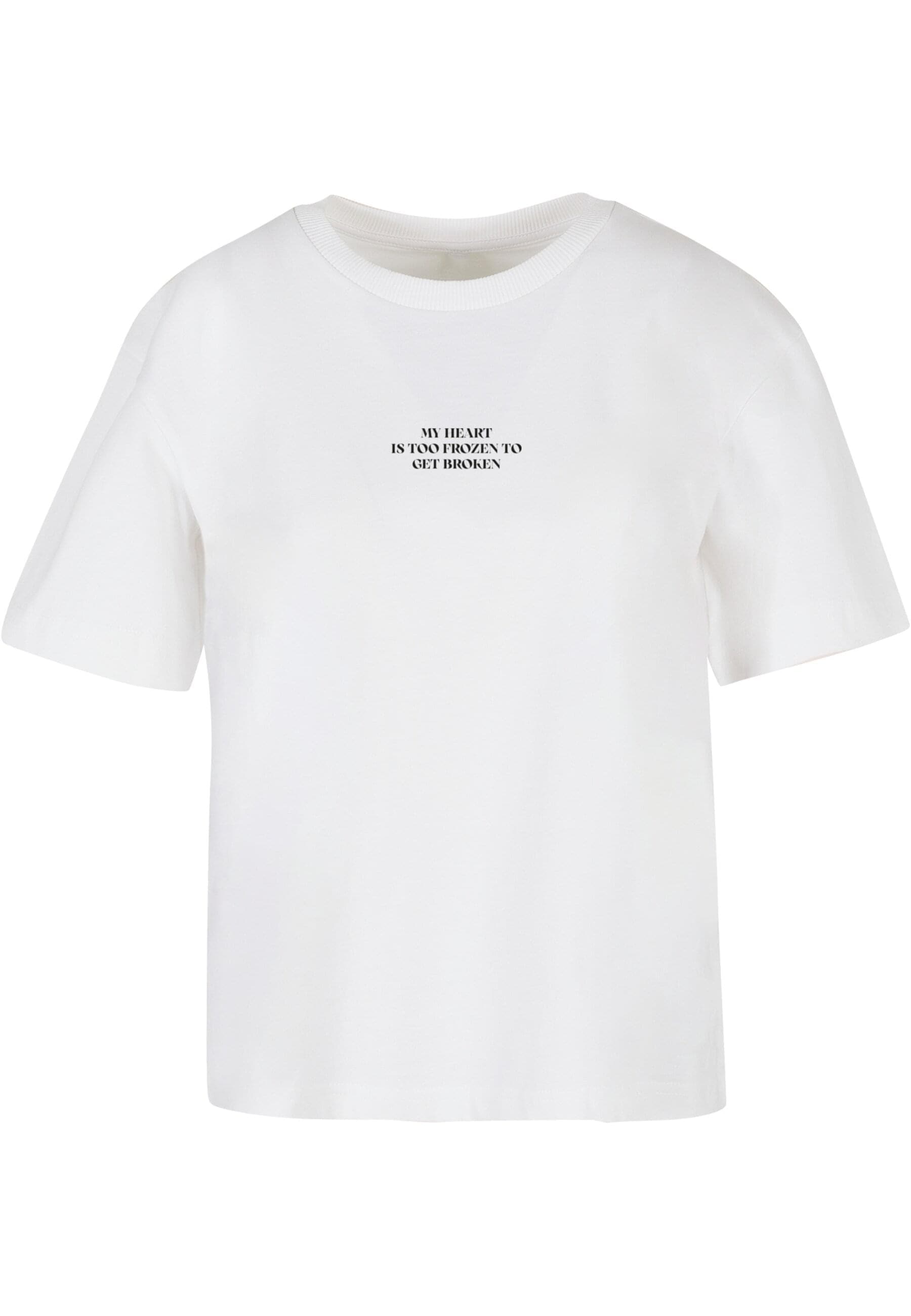 Miss Tee T-Shirt "Miss Tee Damen Too Frozen Tee" 1 Stk. tlg. günstig online kaufen