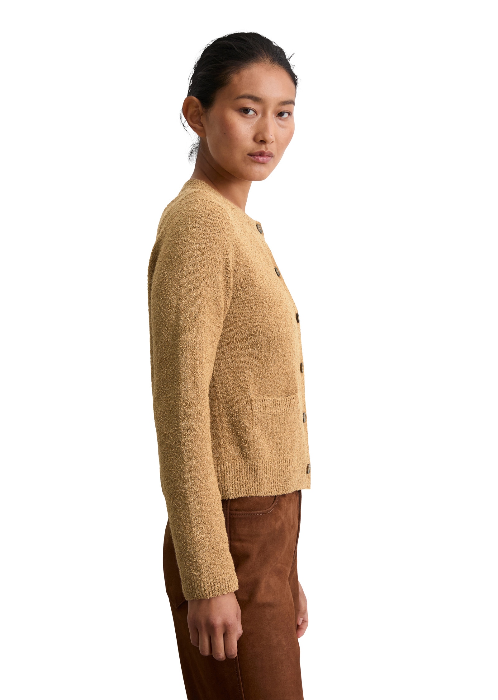 Marc O'Polo Cardigan »aus Bouclé-Garn«