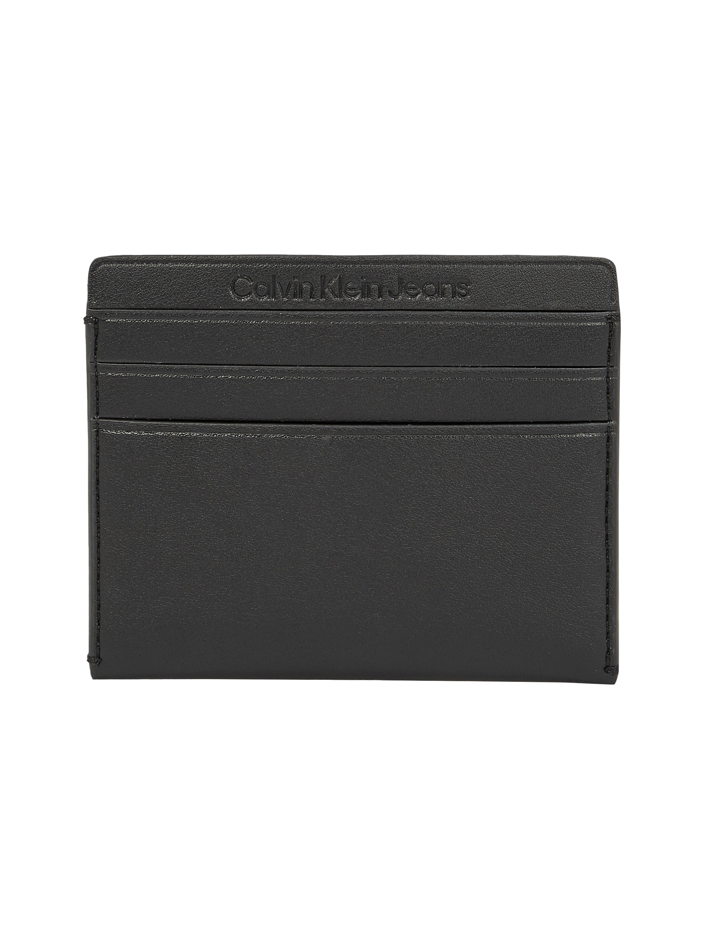 Calvin Klein Jeans Kartenetui »SCULPTED CARDCASE 6CC MONO«, Kreditkarten Etui, Mini Wallet