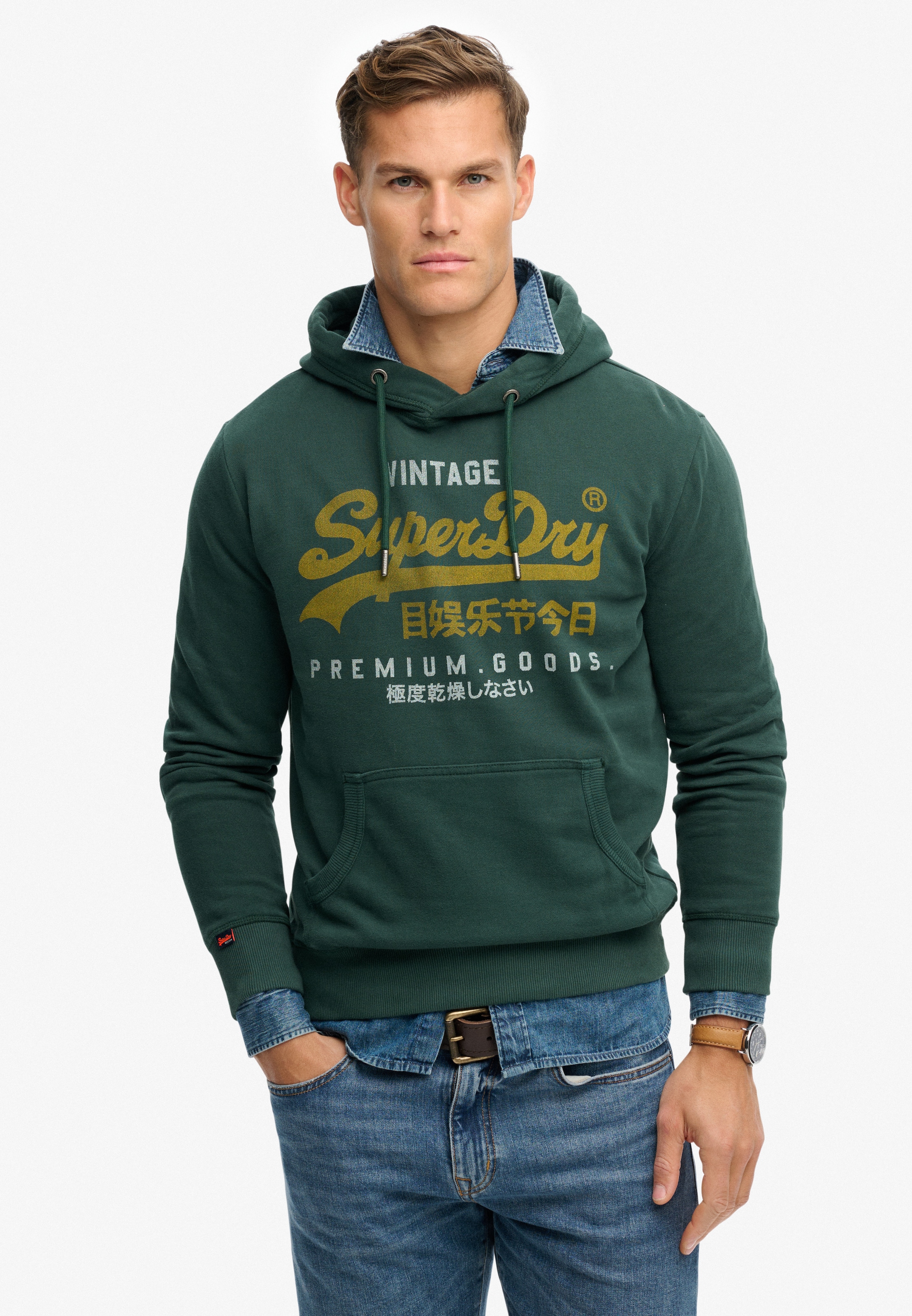 Superdry Kapuzensweatshirt "VL DUO CLASSIC HOOD" günstig online kaufen