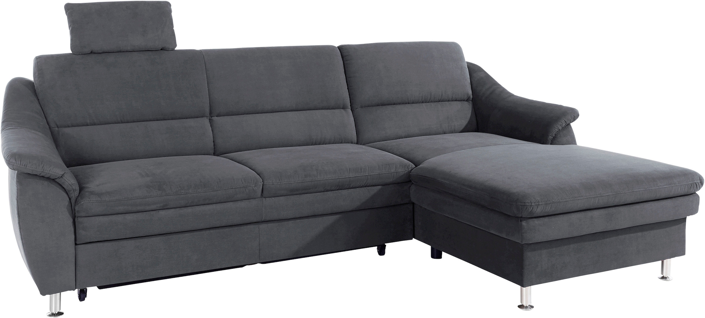 sit&more Ecksofa "Cardoso L-Form" mit Federkern, wahlweise mit Schlaffunktion