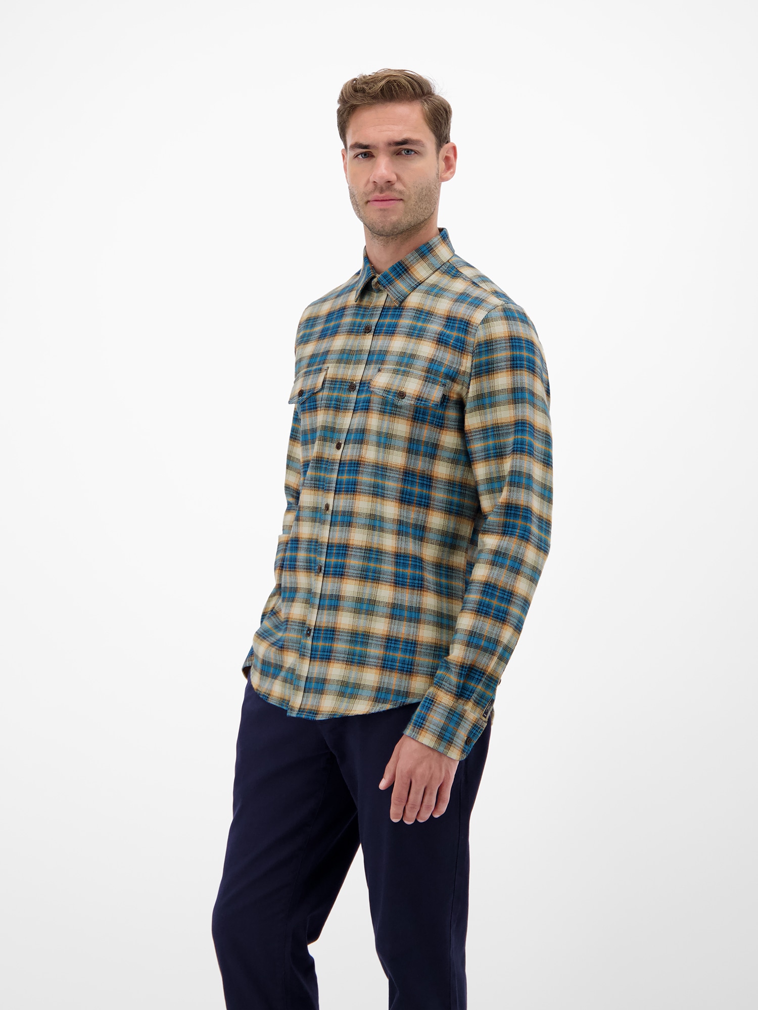 LERROS Karohemd »Casual Flanellhemd - weicher Twill, starker Style«