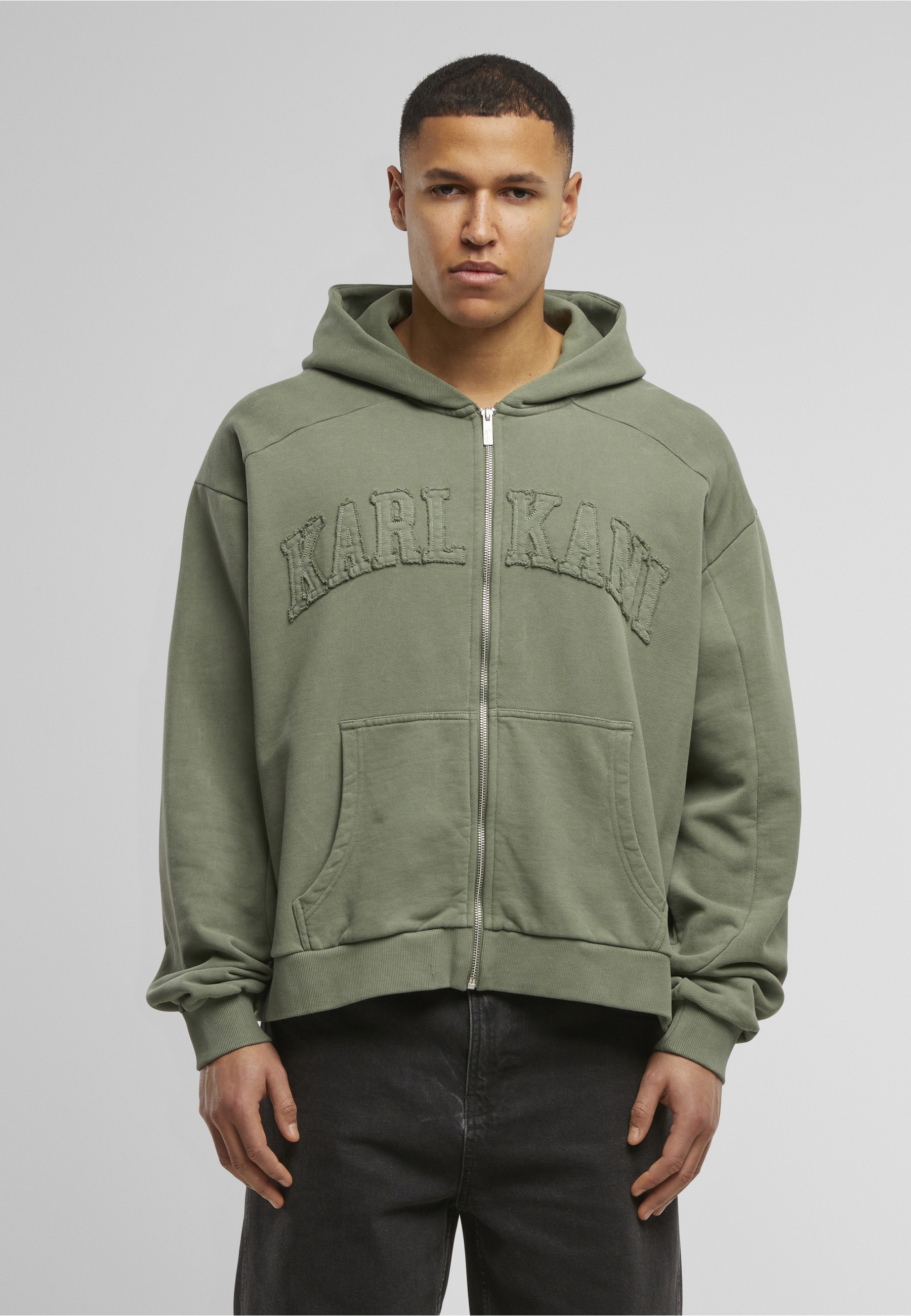 Karl Kani Kapuzenpullover »Karl Kani College Heavy Crop Zip Hoodie« 1