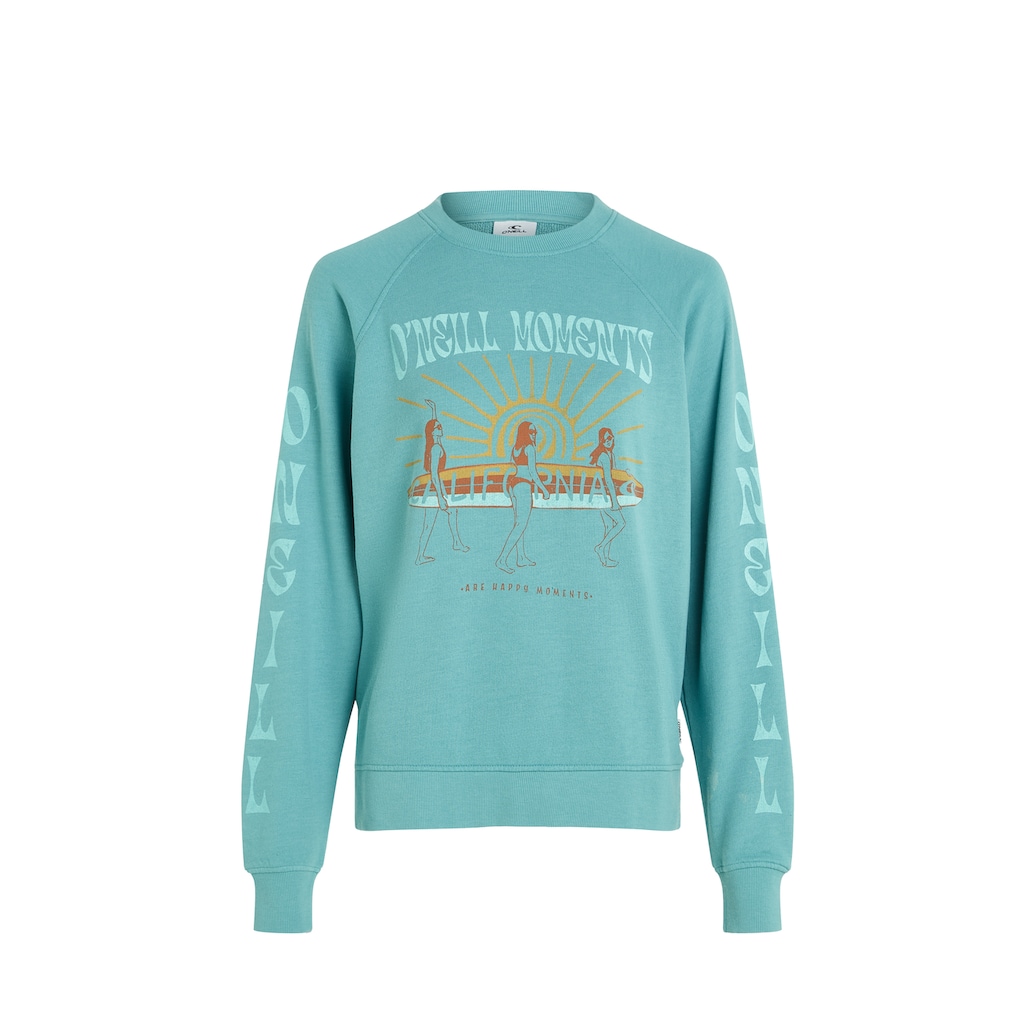 O'Neill Sweatshirt »O'NEILL BEACH VINTAGE CREW«, mit Rundhalsausschnitt