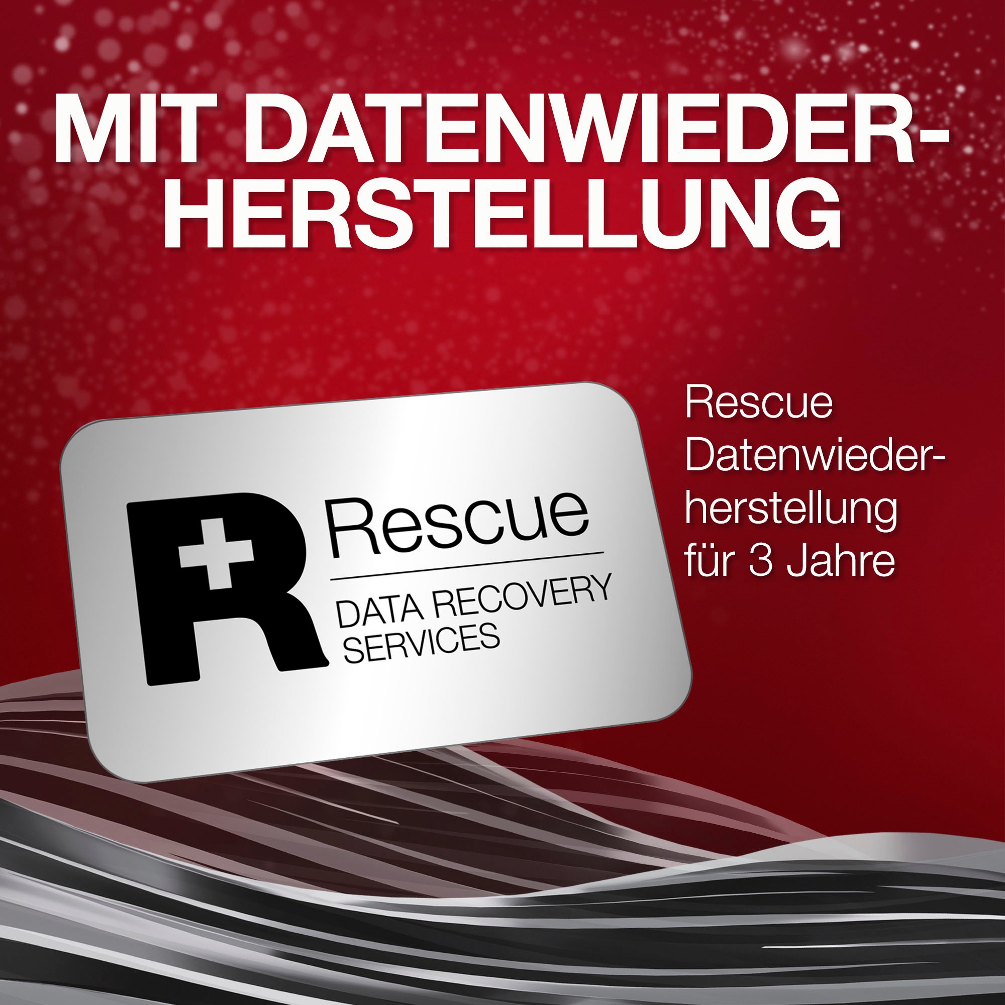 Seagate HDD-NAS-Festplatte »IronWolf«, 3,5 Zoll, Anschluss SATA, Bulk, inkl. 3 Jahre Rescue Data Recovery Services