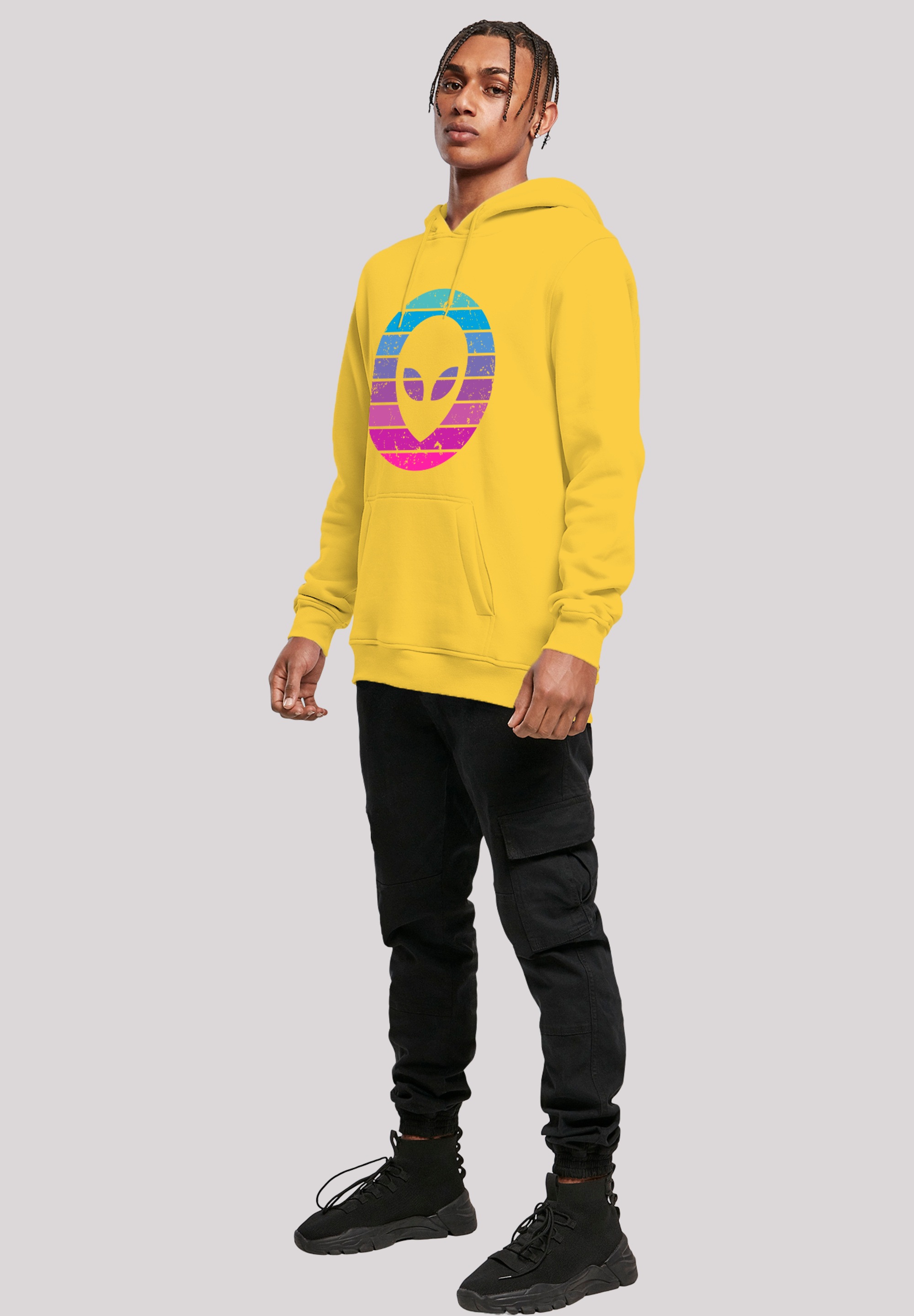 F4NT4STIC Kapuzenpullover »Alien Kopf«, Premium Qualität