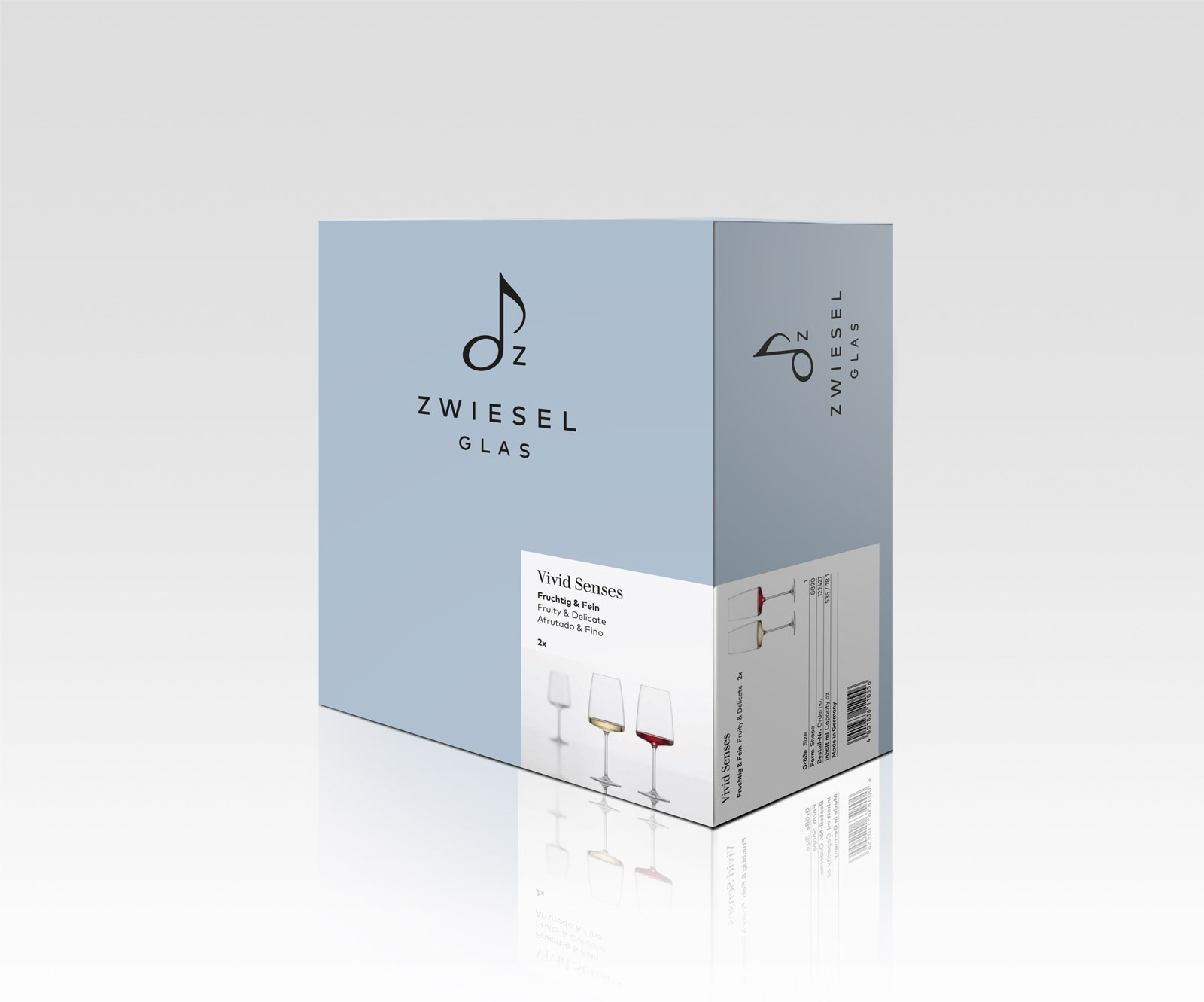 Zwiesel Glas Weinglas »Weingläser Vivid Senses 535 ml 6er Set transparent«
