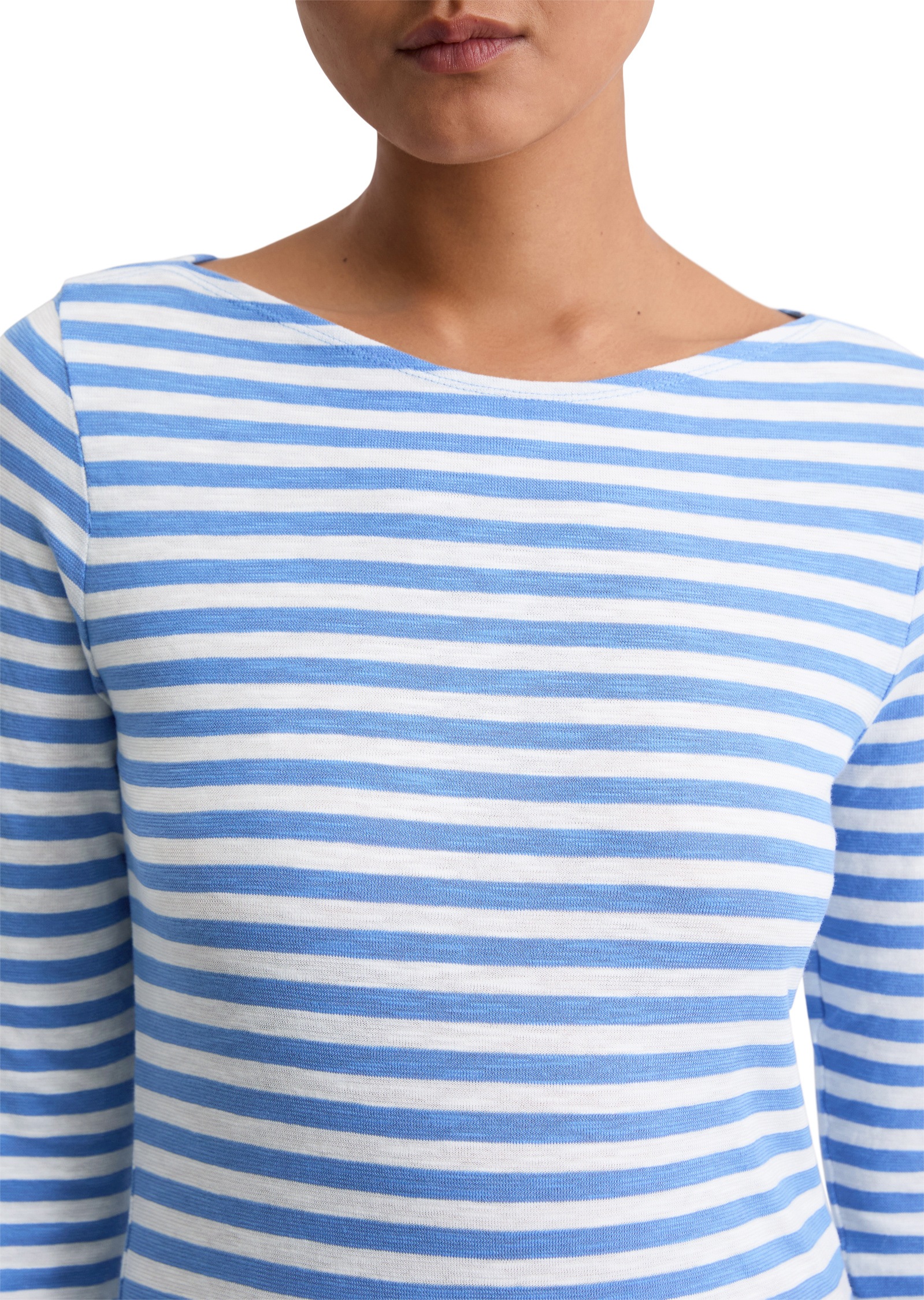 Marc O'Polo Langarmshirt »aus Slubjersey«
