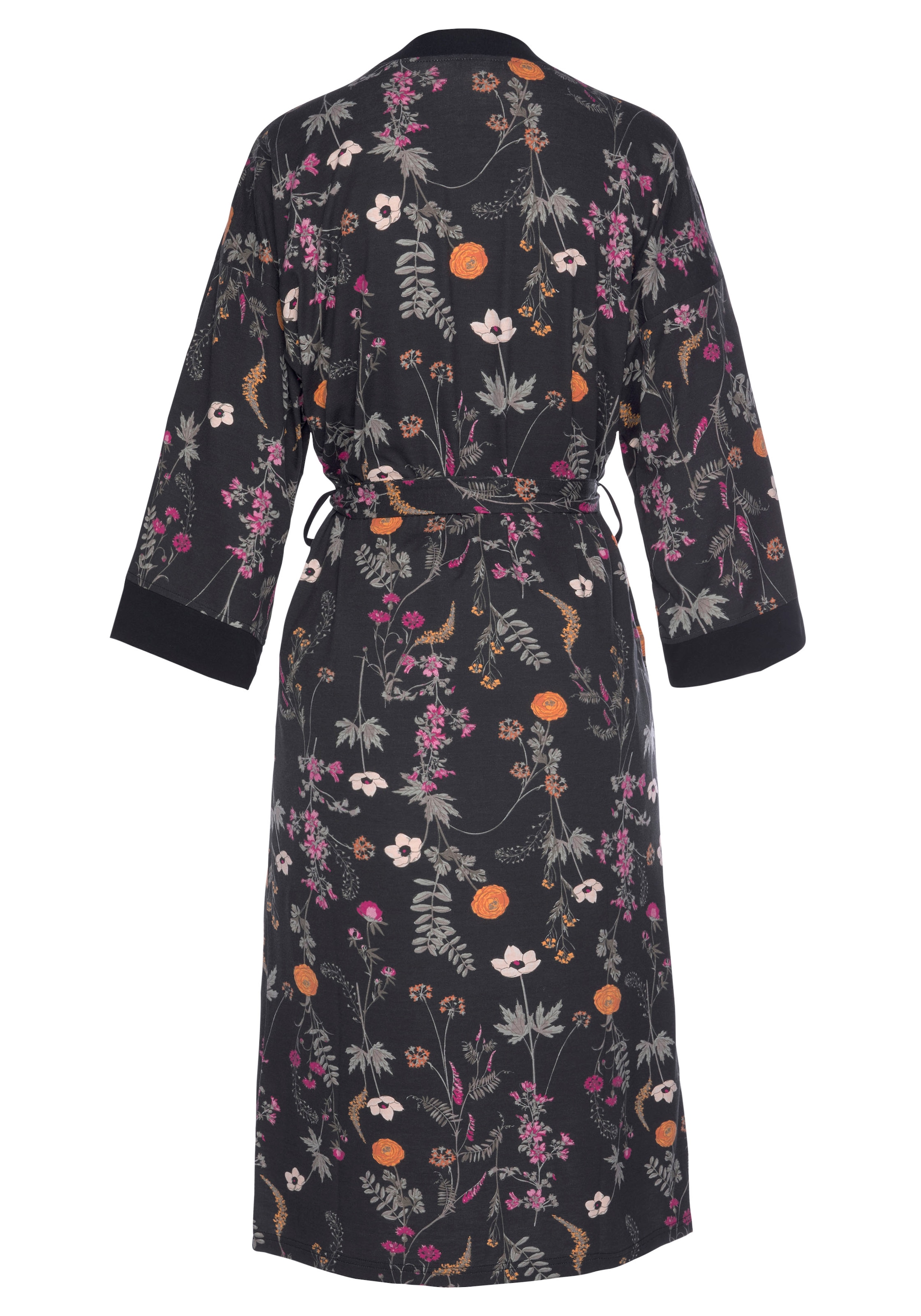 LASCANA Kimono, mit Wildblumen Muster online | BAUR bestellen