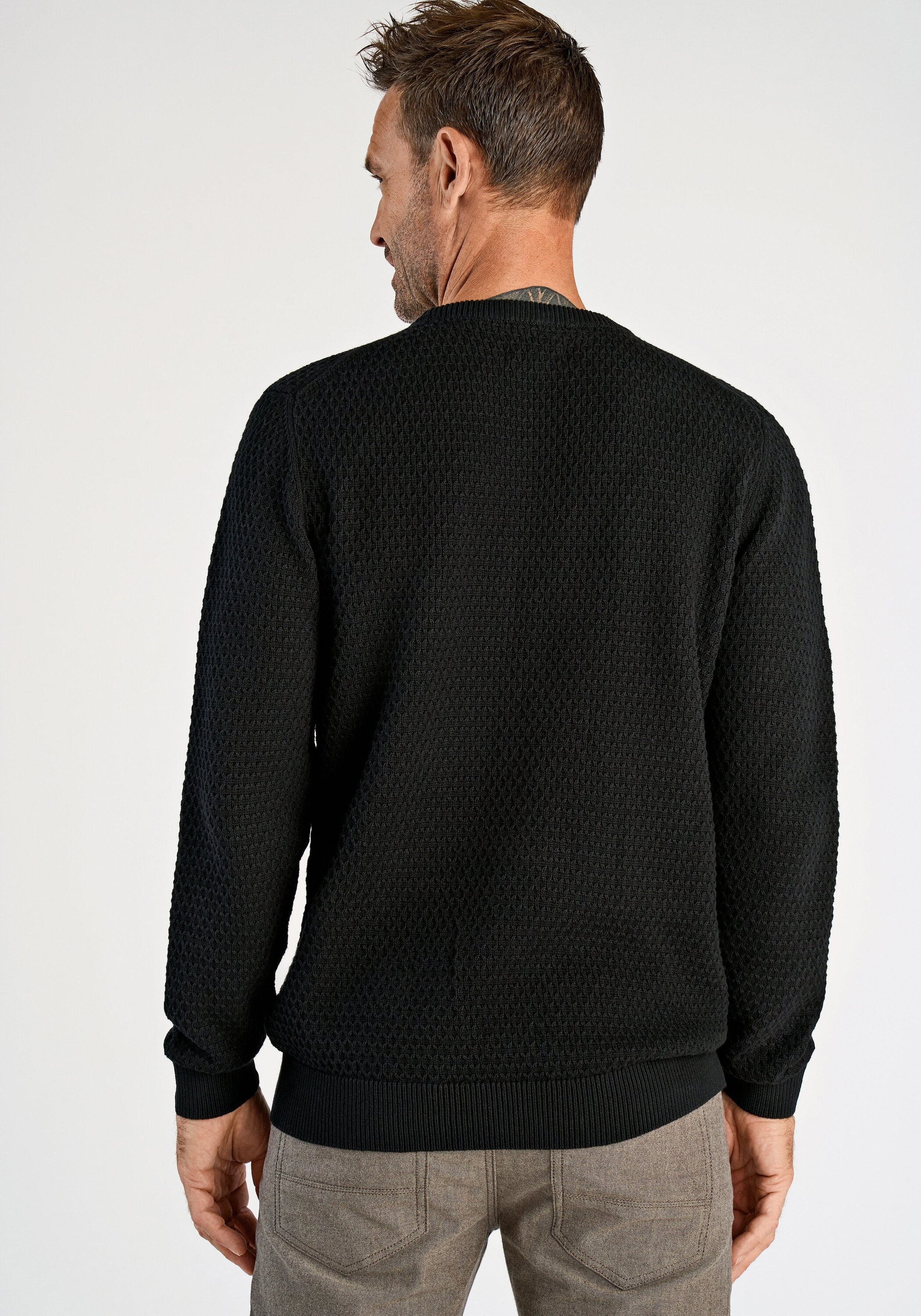 BISON Strickpullover "BISON Strickpullover" günstig online kaufen