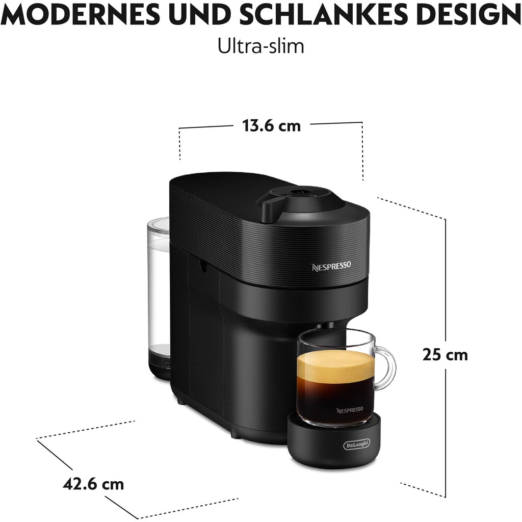 Nespresso Kapselmaschine »Vertuo Pop ENV90.BAE von DeLonghi«