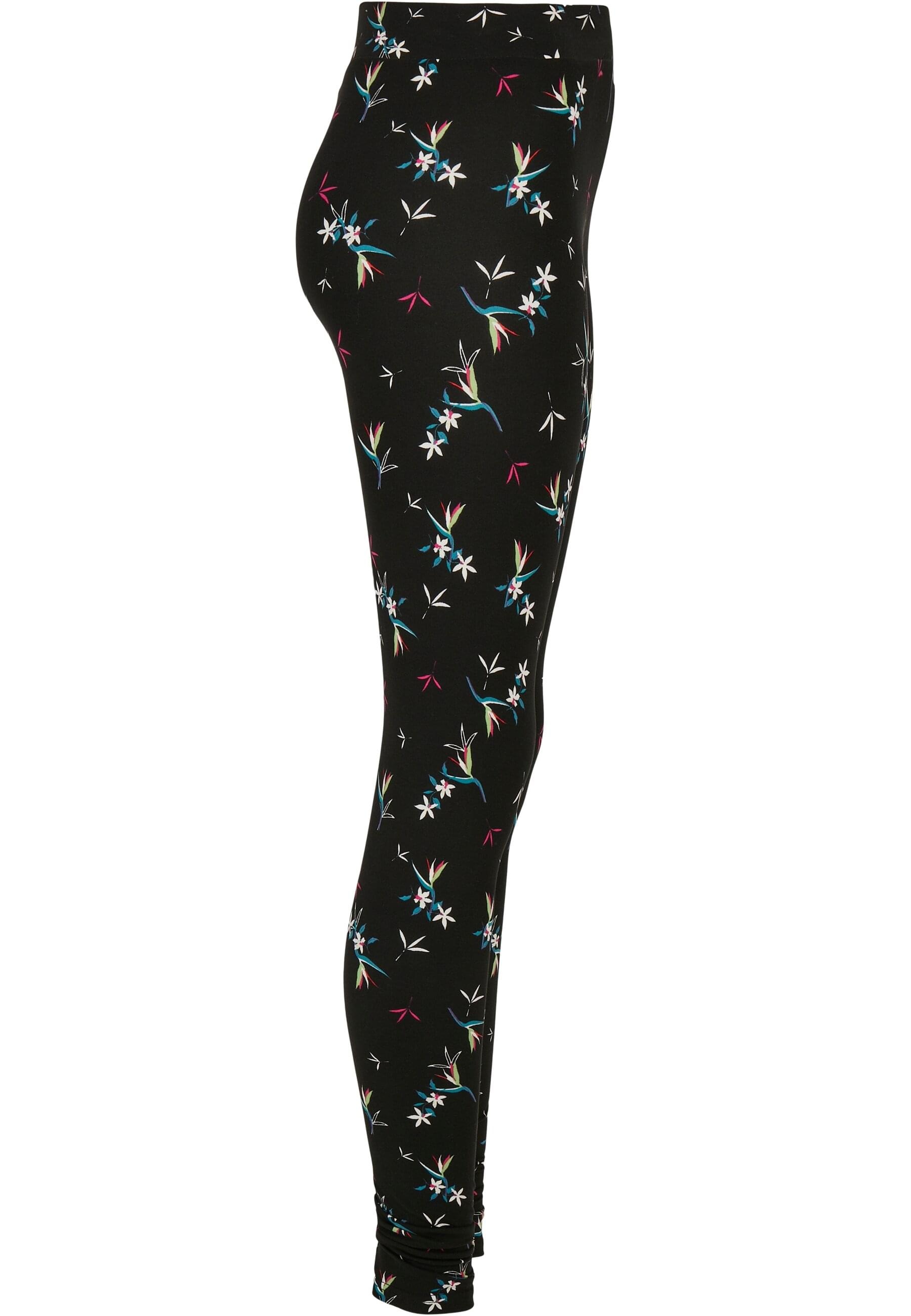 URBAN CLASSICS Leggings »Urban Classics Damen Ladies Soft AOP Leggings«, (1 tlg.)