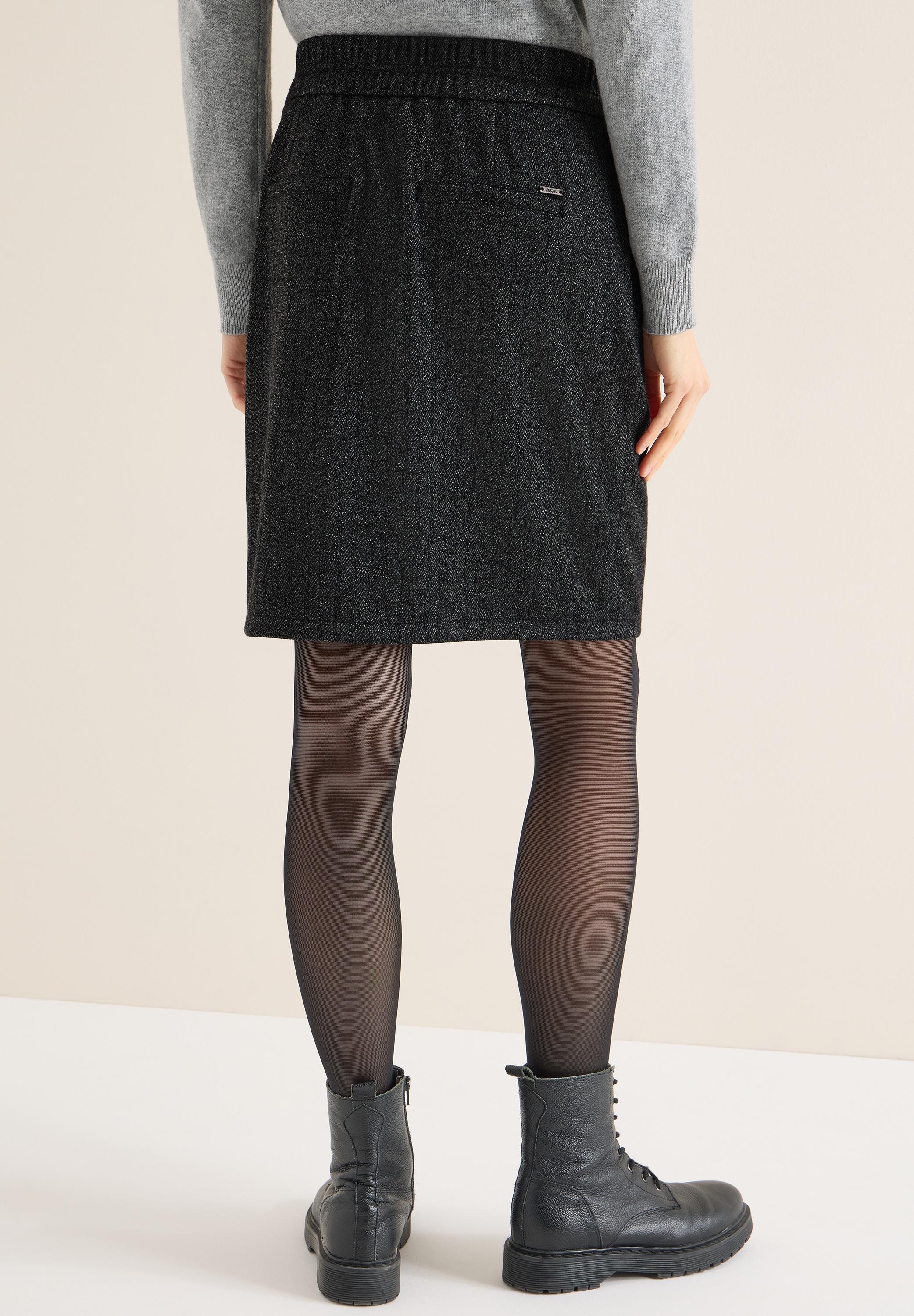 Cecil Minirock Elastikbund mit Tunnelzug