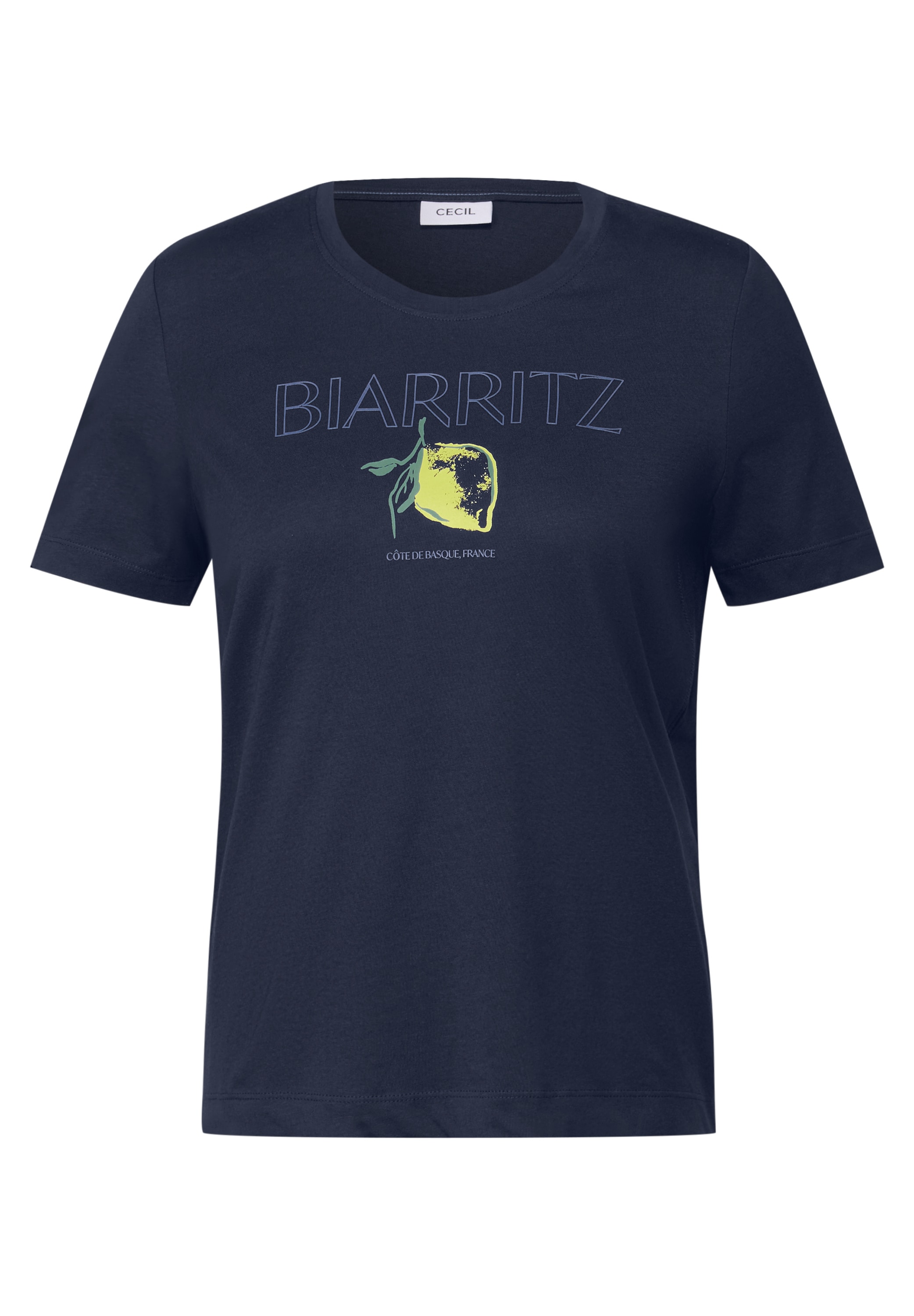 Cecil T-Shirt, aus reiner Baumwolle