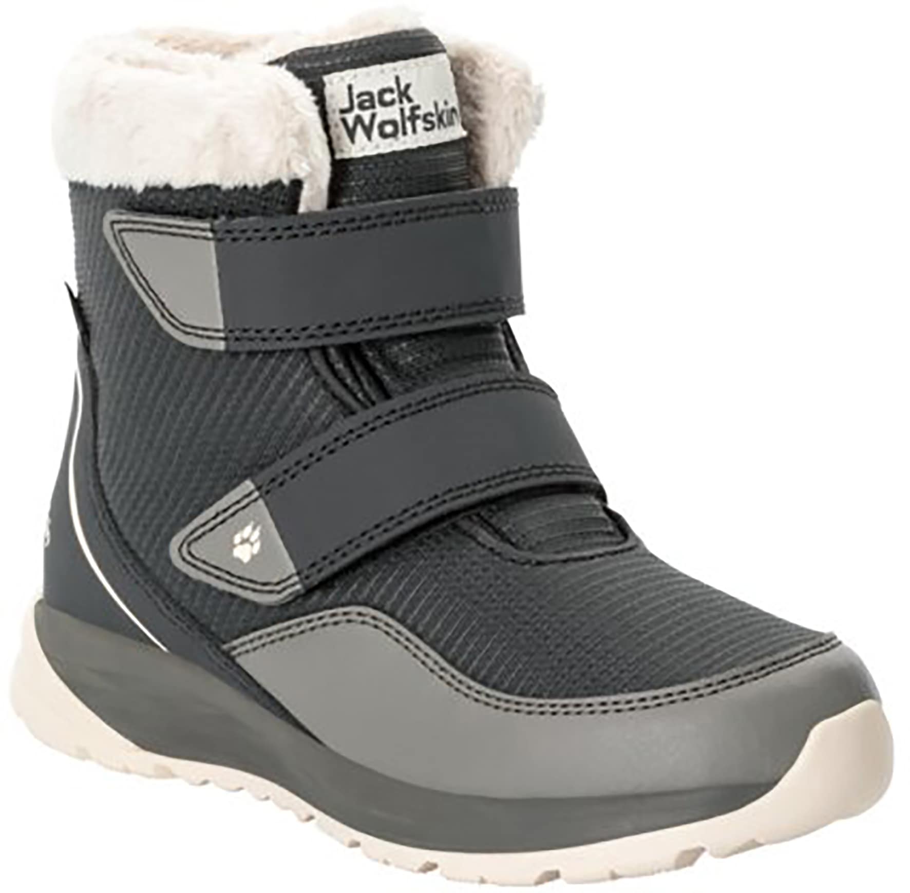 Jack Wolfskin Winterstiefel "POLAR WOLF TEXAPORE MID VC K", Snowboots, Winterboots, Winterschuhe, wasserdicht und gefütt