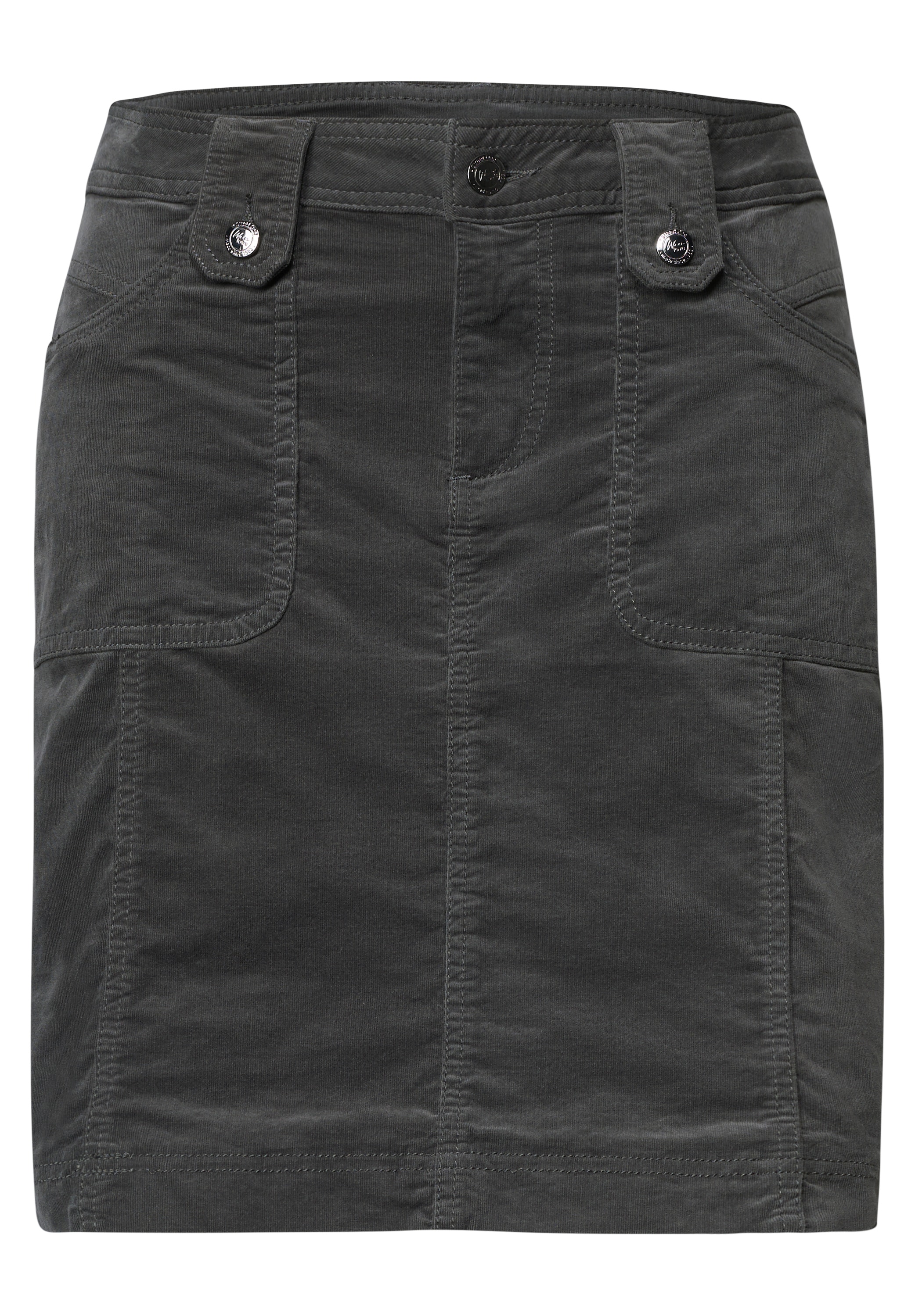 STREET ONE Minirock in Cord-Optik