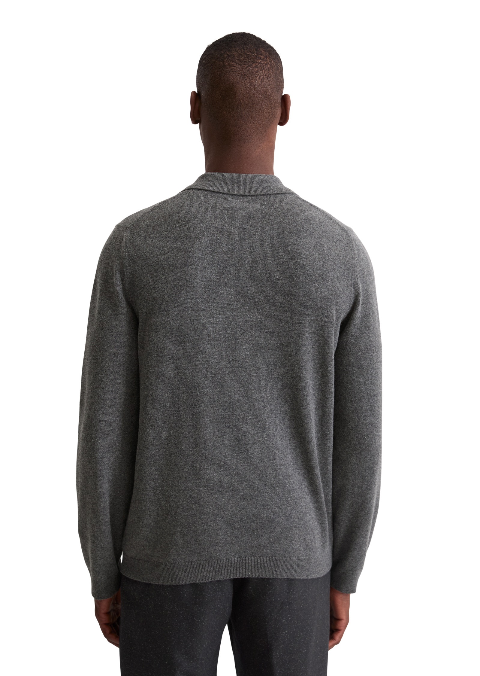 Thumbnail - Marc OPolo Strickpullover "aus softem Bio-Bauwoll-Schurwoll-Mix"