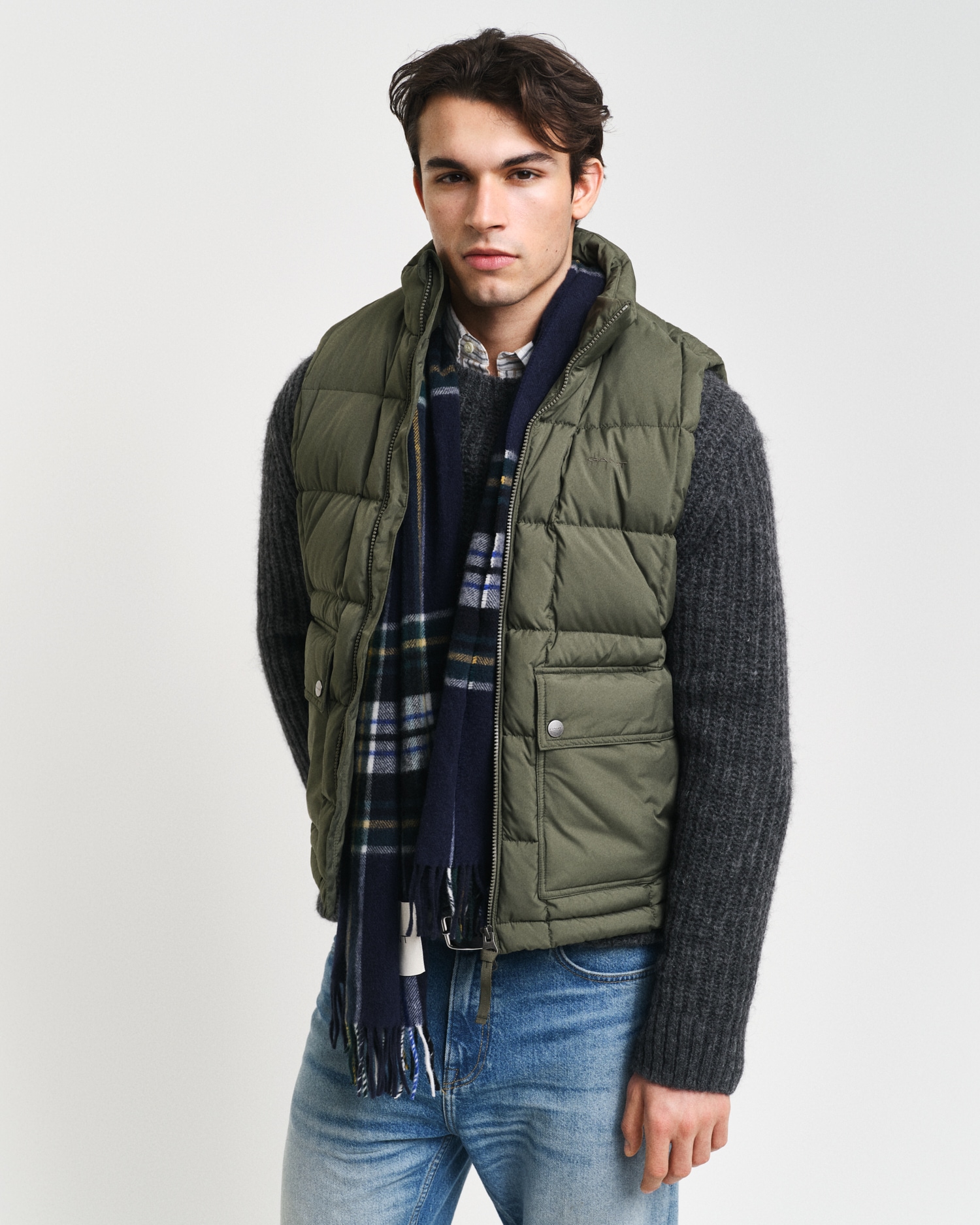 Gant Steppweste "MID DOWN VEST", mit modischer Steppung