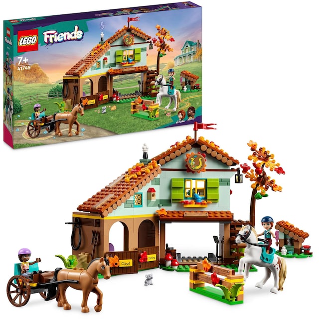 LEGO® Konstruktionsspielsteine »Autumns Reitstall (41745), LEGO® Friends«,  (545 St.), Made in Europe | BAUR