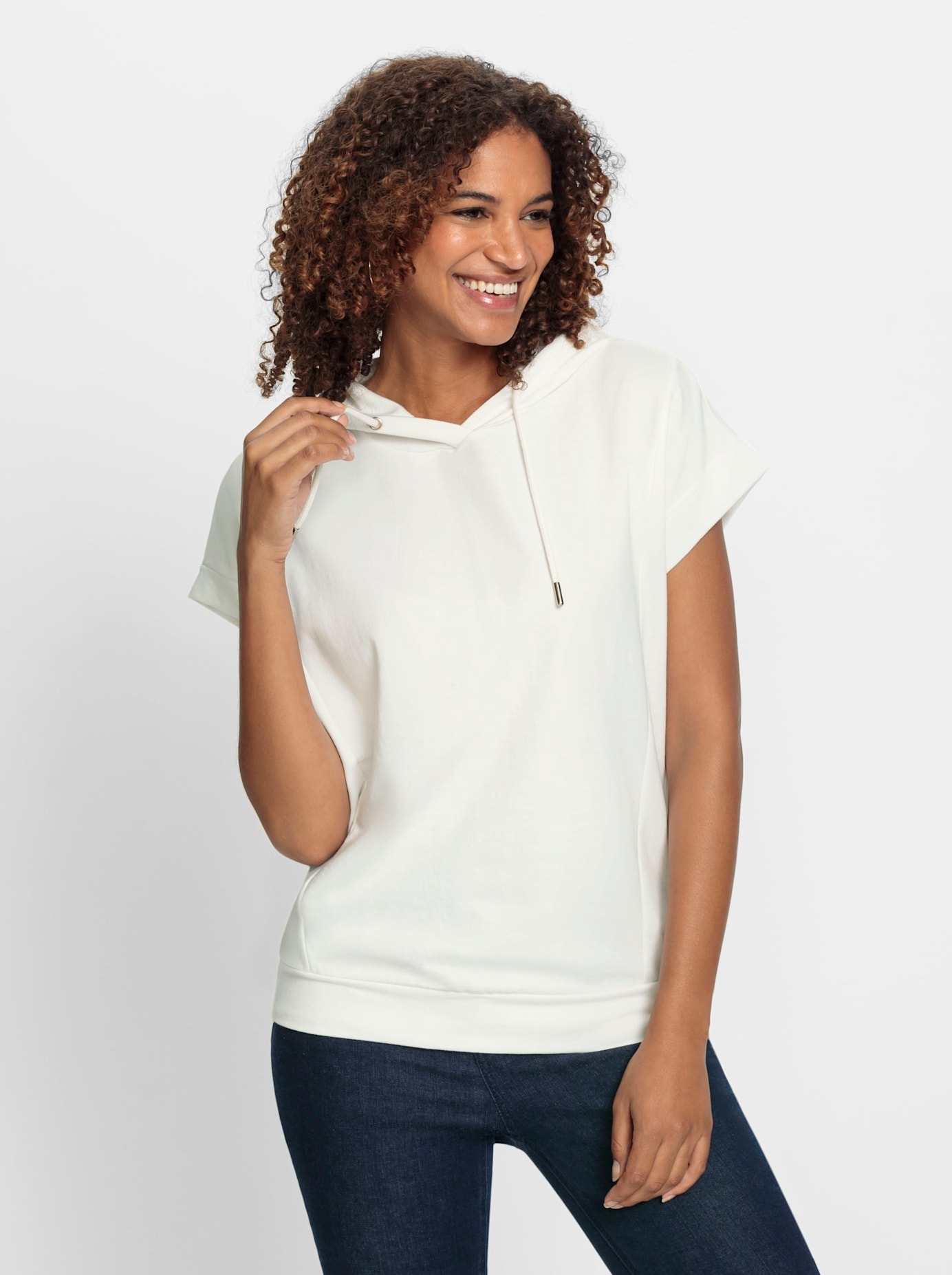 Casual Looks Kapuzenshirt "Kapuzen-Shirt", 1 Stk. günstig online kaufen