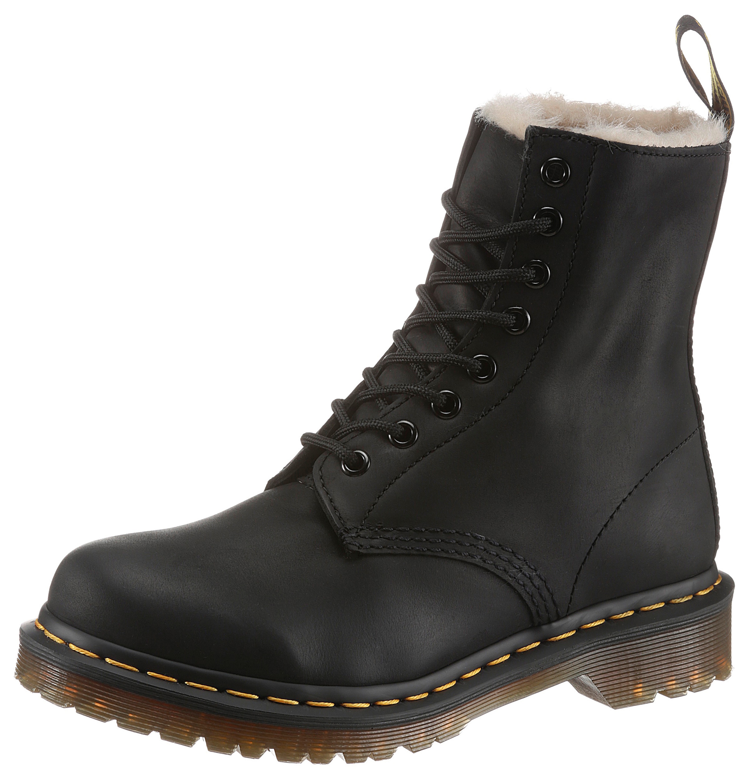 DR. MARTENS "1460 Serena" Chunky Boots, Plateau Schuh, Boots mit Warmfutter günstig online kaufen