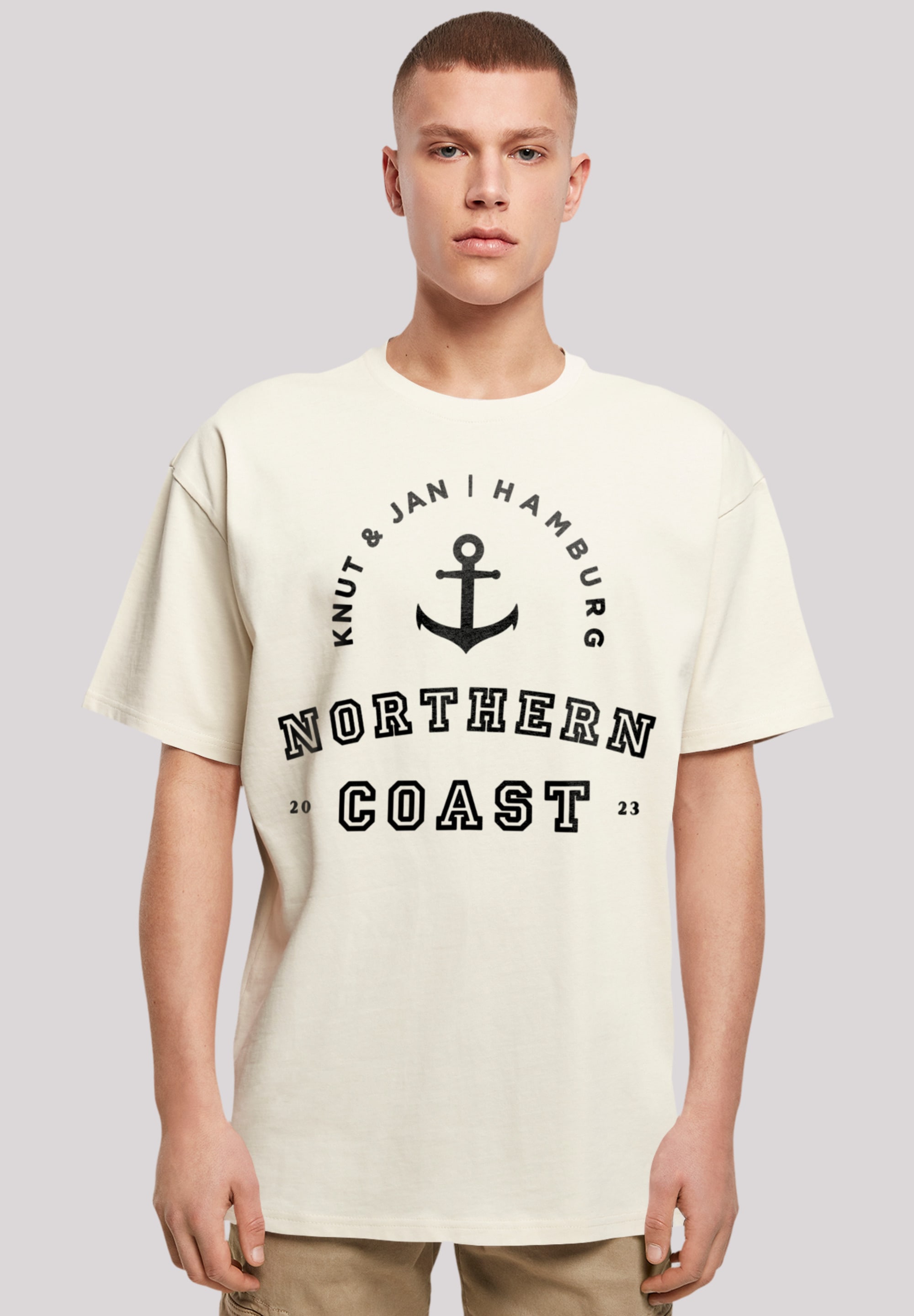 F4NT4STIC T-Shirt "Northern Coast Nordsee Knut & Jan Hamburg", Print günstig online kaufen