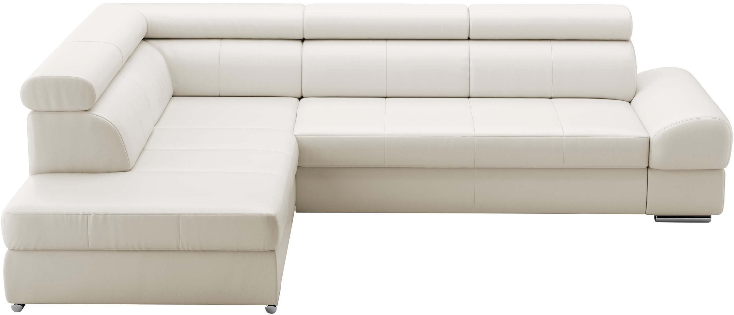 sit&more Ecksofa "Broadway L-Form", mit verstellbaren Kopfteilen, wahlweise günstig online kaufen