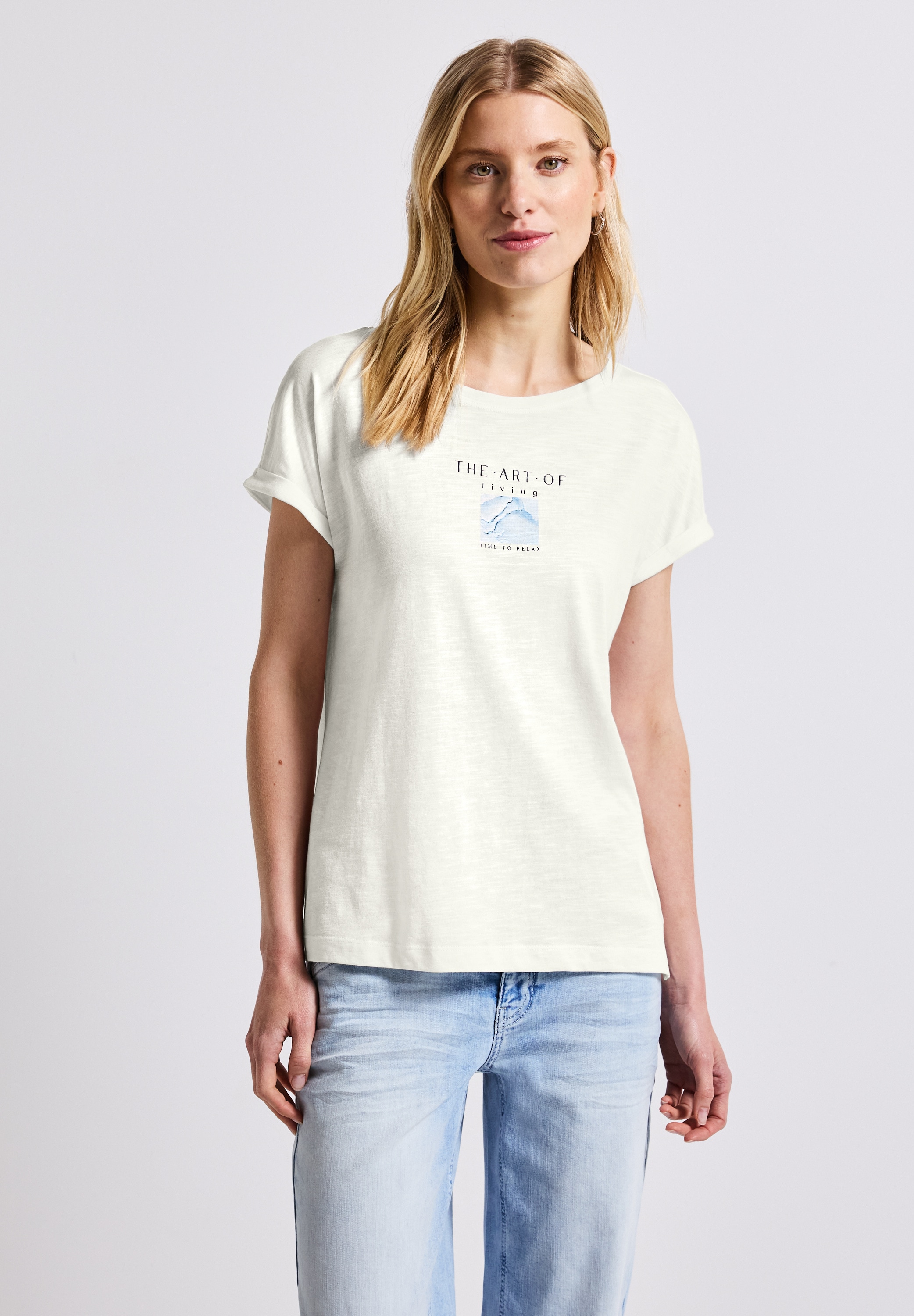 Cecil T-Shirt, im soften Baumwoll-Mix günstig online kaufen