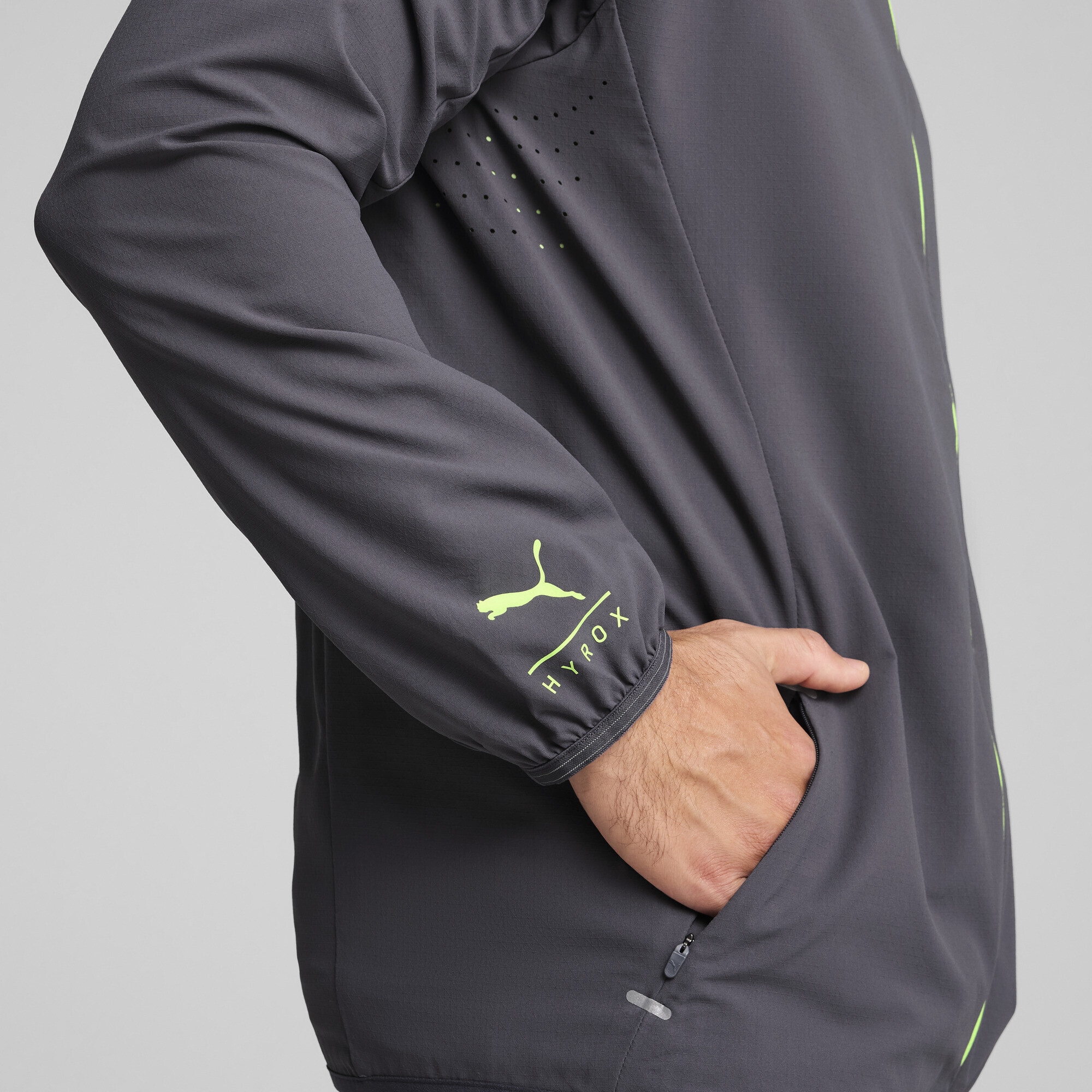 PUMA Trainingsjacke »PUMA x HYROX ULTRAWEAVE Jacke Herren«