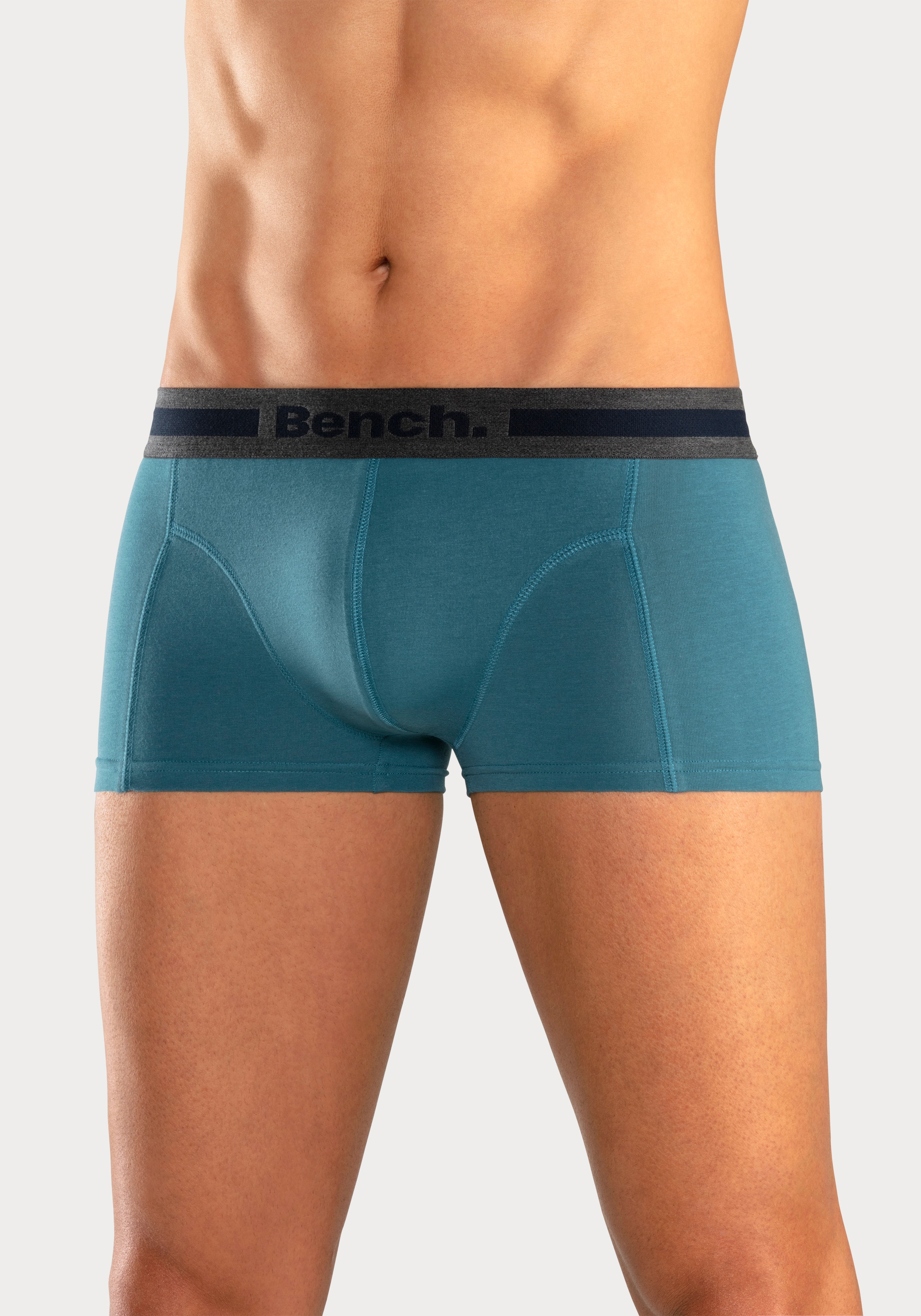 Thumbnail - Bench. Hipster, (Packung, 4 St.), knapp sitzende Boxershorts aus Baumwollmischung