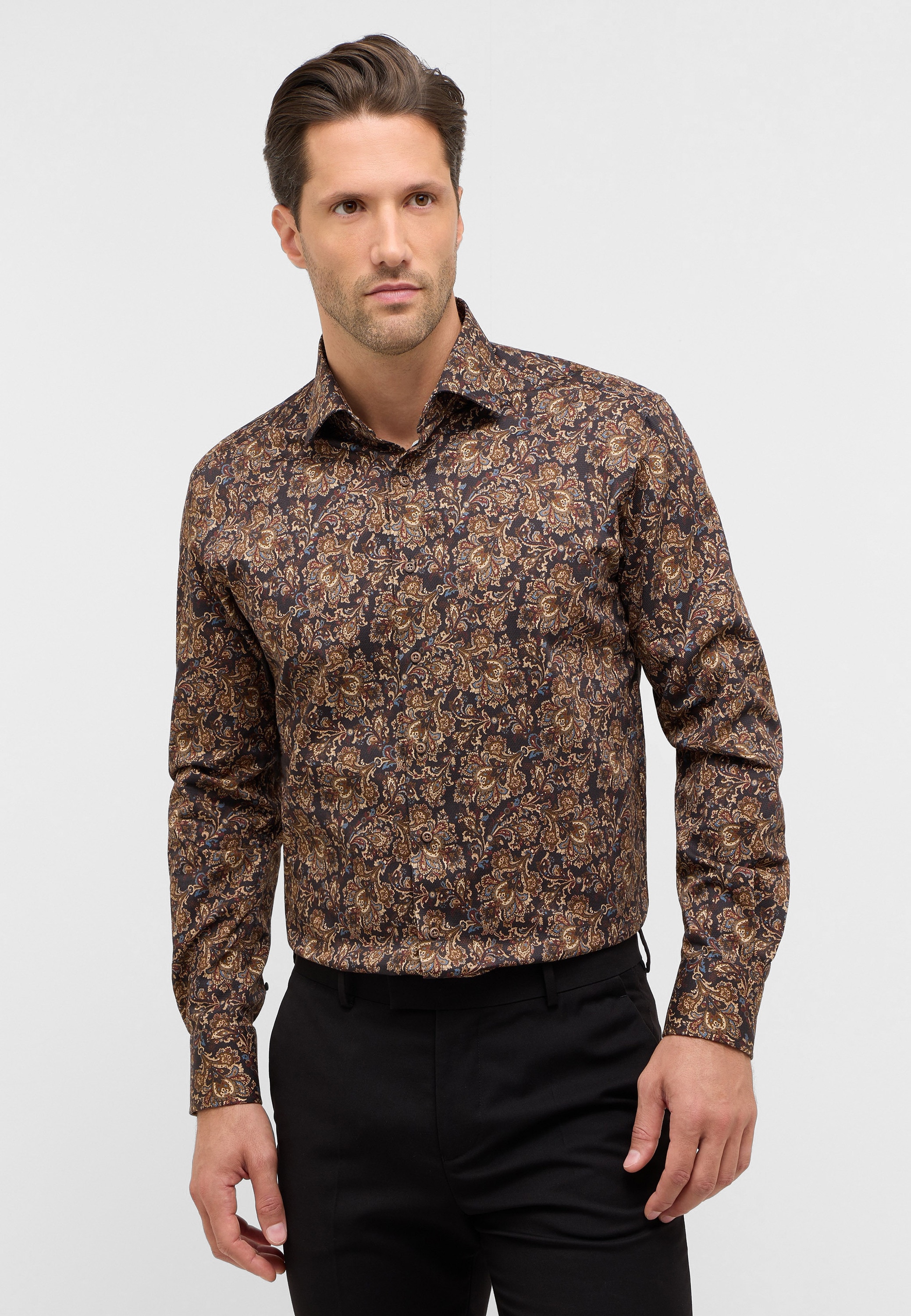 Eterna Langarmhemd "MODERN FIT" NON IRON (bügelfrei) günstig online kaufen
