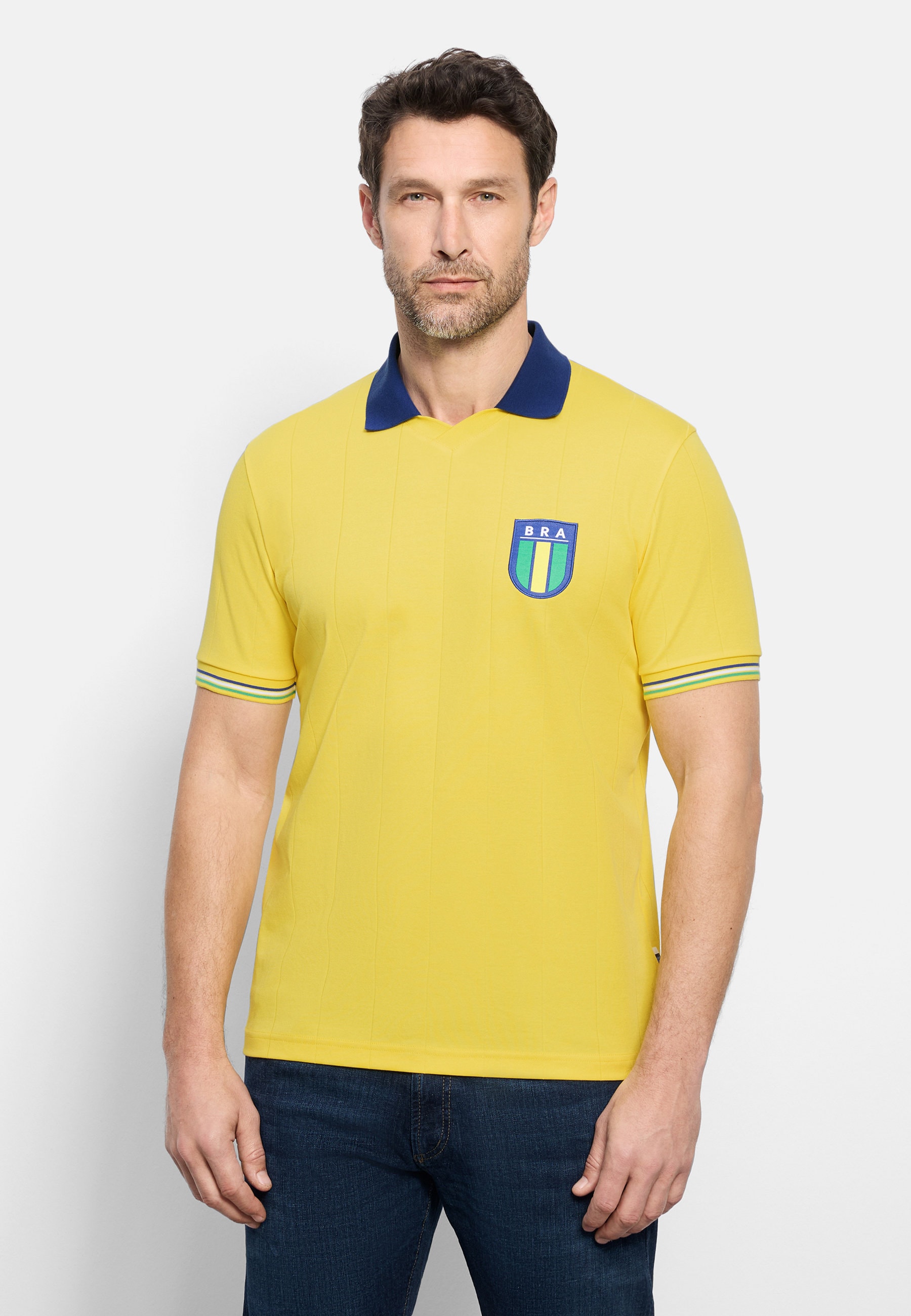 OLYMP Poloshirt "OLYMP Casual Wirk" günstig online kaufen