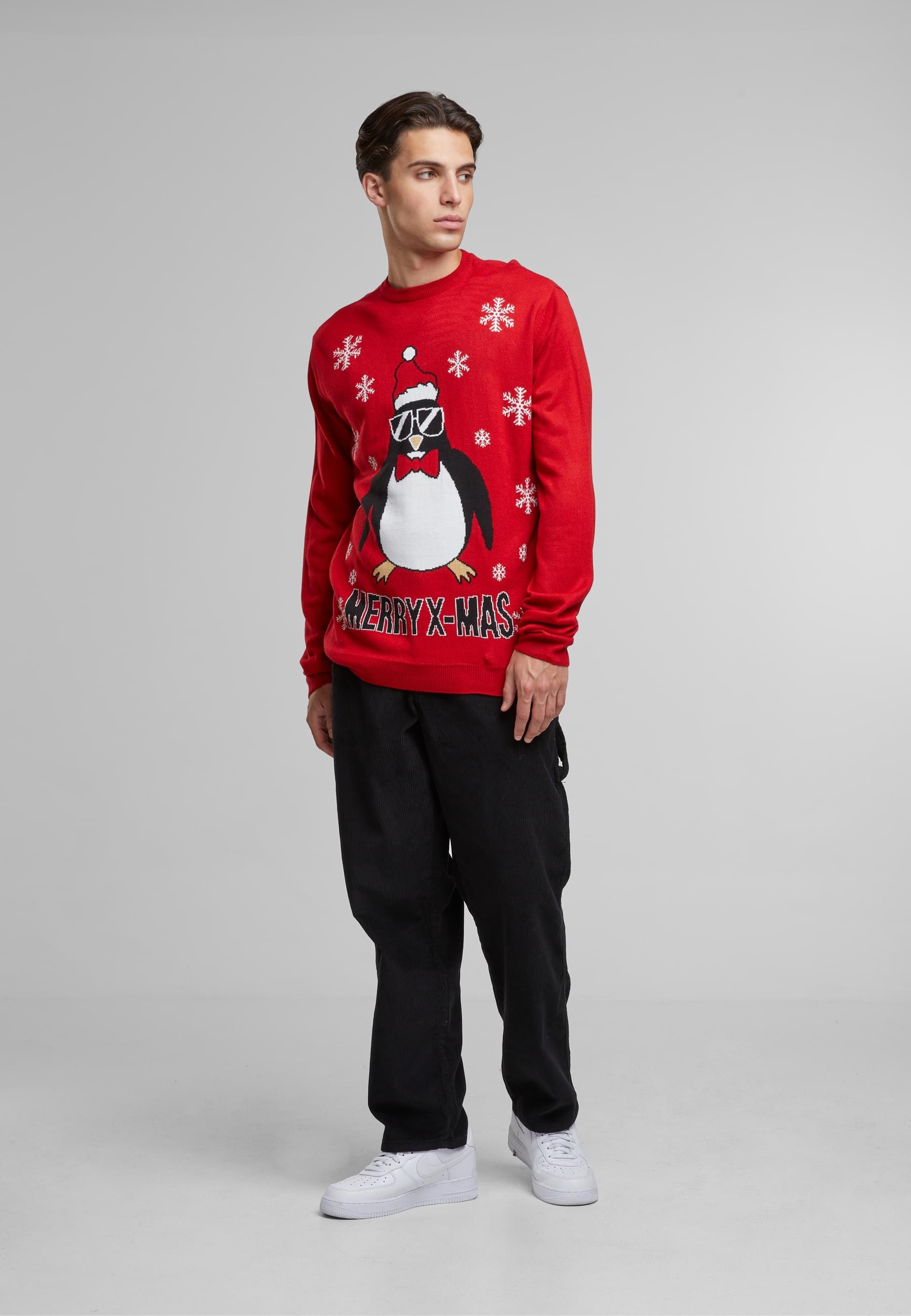 URBAN CLASSICS Rundhalspullover »Urban Classics Christmas Sweater«, (1 tlg.)