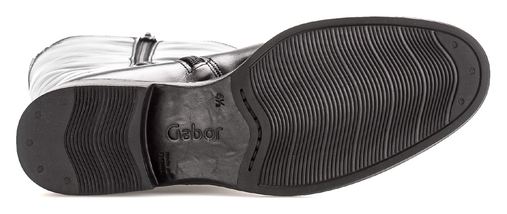 Gabor Stiefel, Reißverschlussstiefel, Blockabsatz, mit regulierbarem Varioschaft