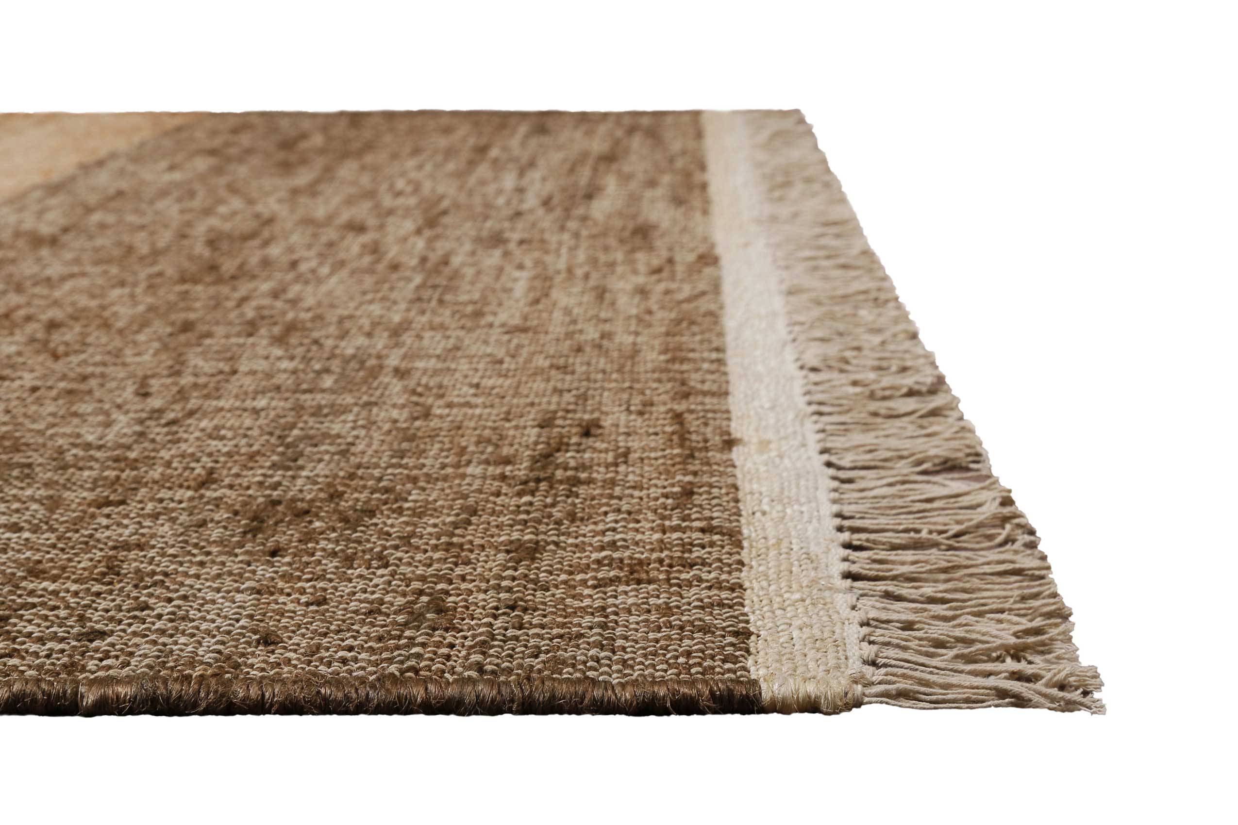 Thumbnail - Green Looop Teppich "Vito GL-82305", rechteckig, 4 mm Höhe, Naturfaser Teppich aus 80% Jute 20% Baumwolle, mit Fransen, ...
