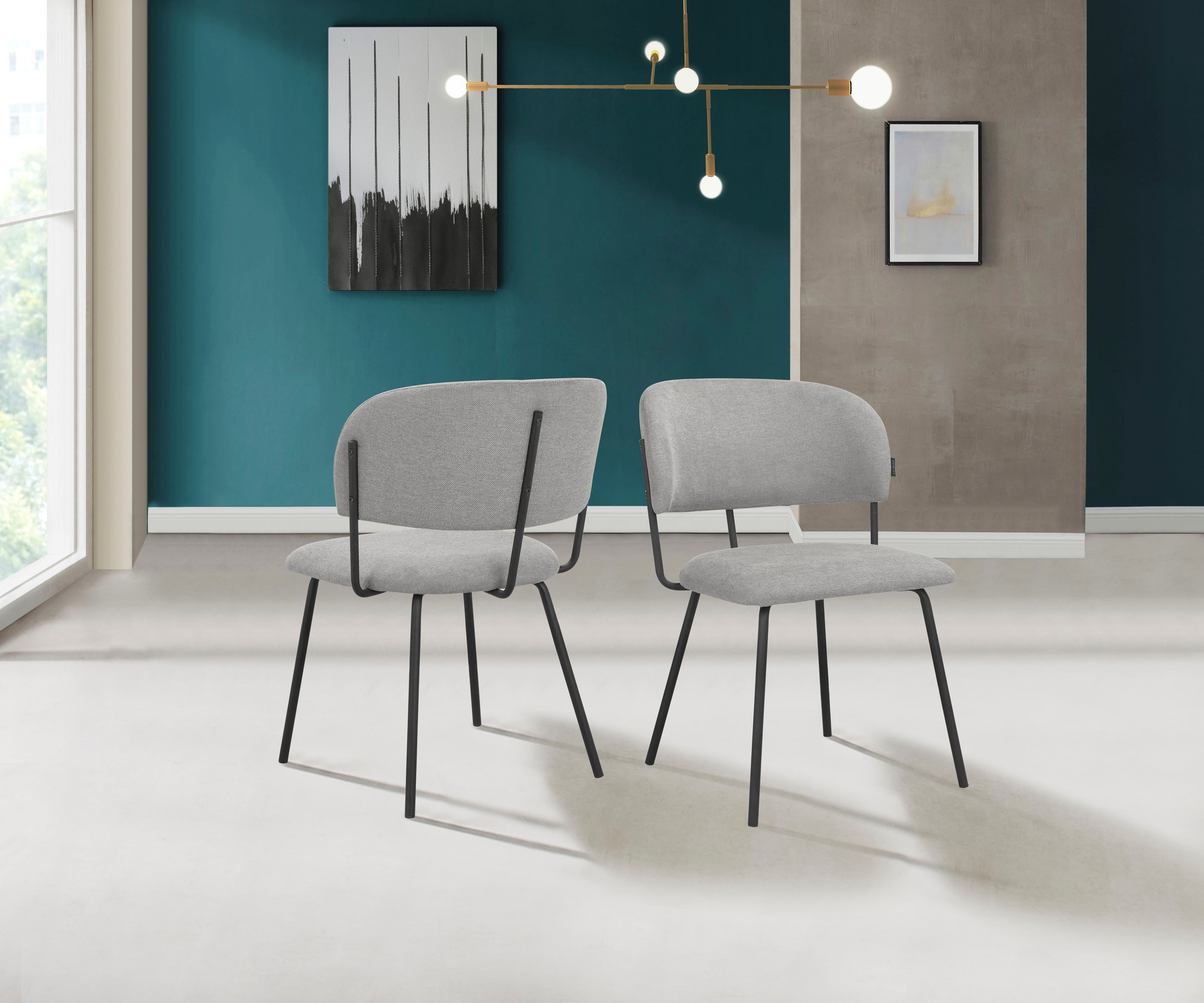 INOSIGN Esszimmerstuhl "Taous" () 2 Stk.Sitz und Rücken mit Polsterung, mit günstig online kaufen