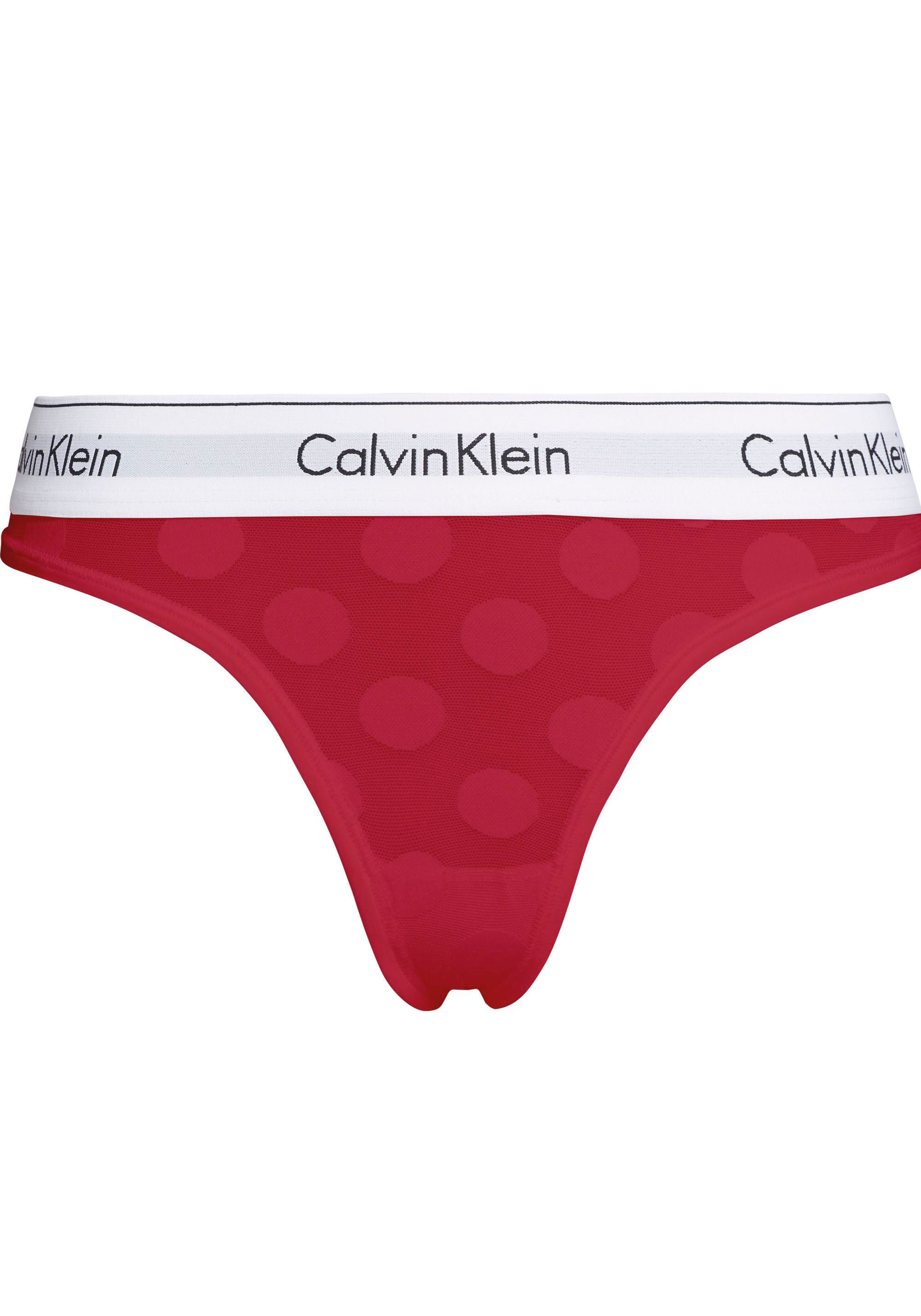 Calvin Klein Underwear T-String "THONG", mit elastischem Bund